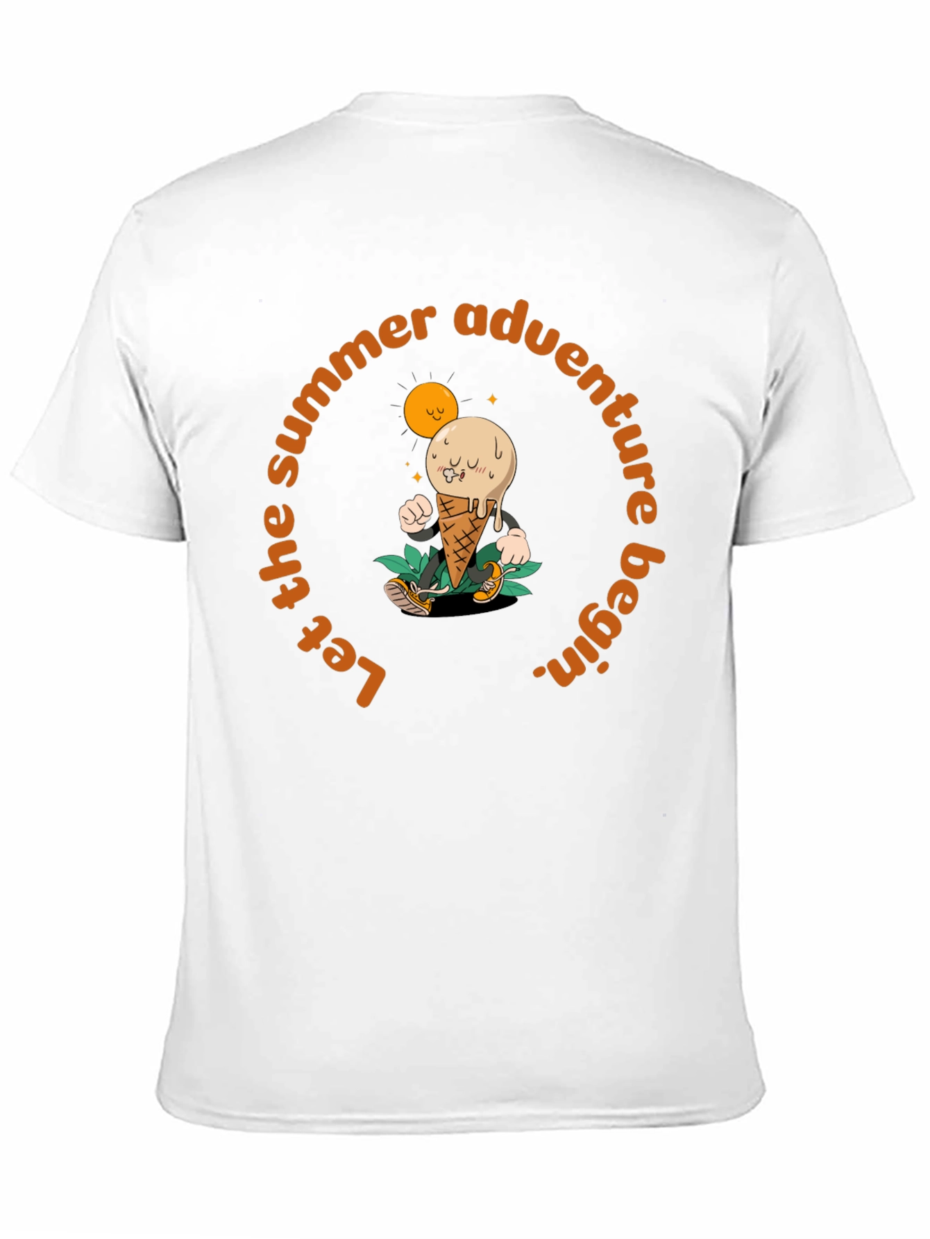 Black Summer Adventure Black T-Shirt view 11