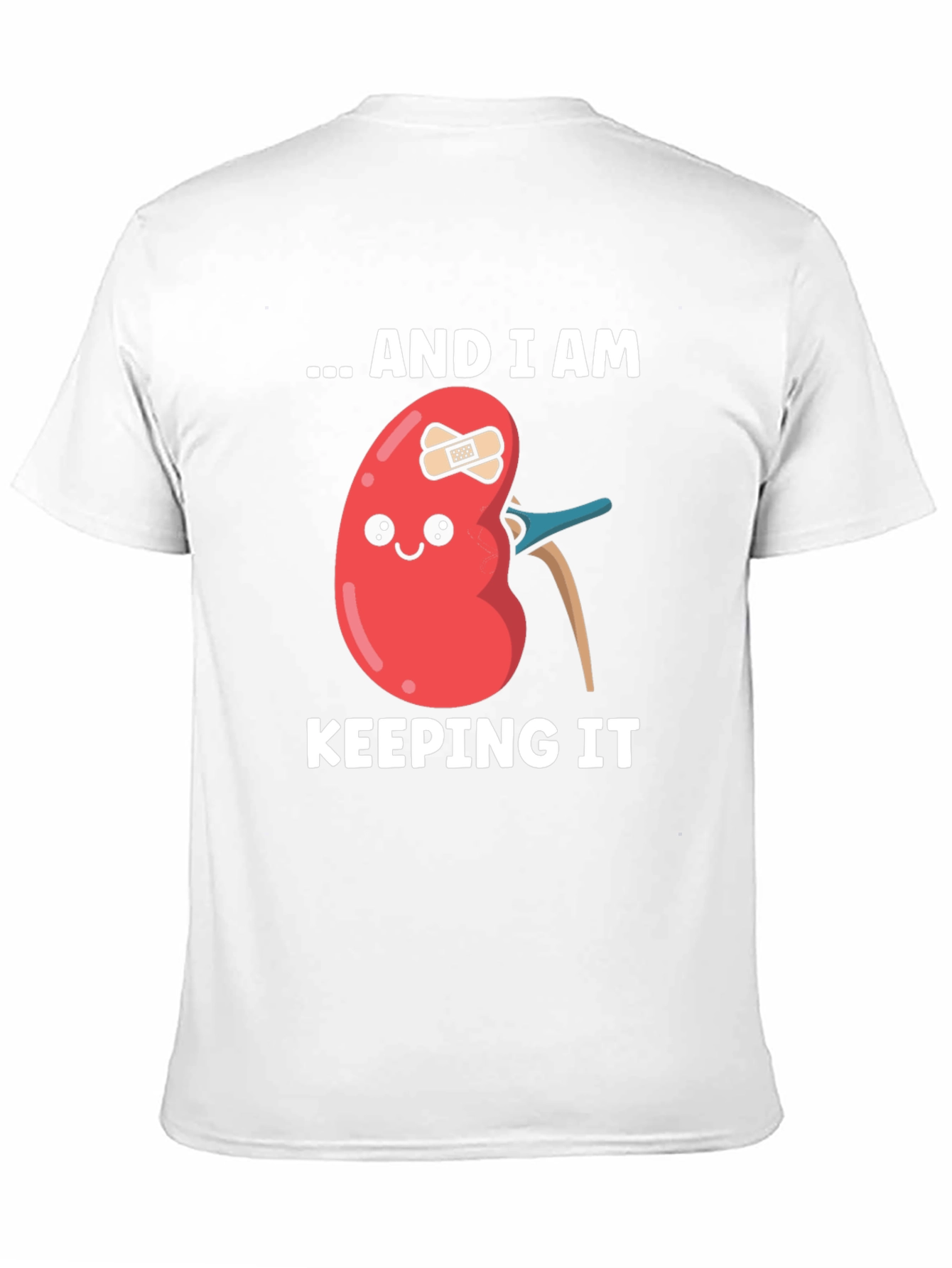 Black Funny Kidney Tee - Keeping It T-Shirt view 11