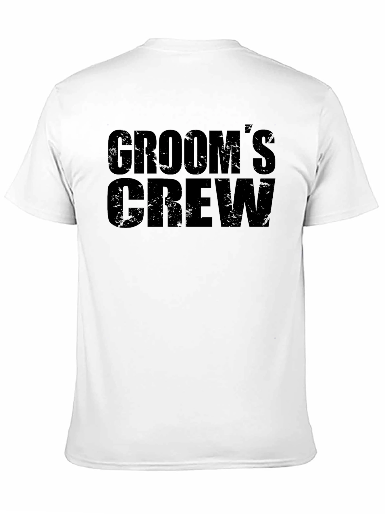 Groom's Crew Black T-Shirt - 11