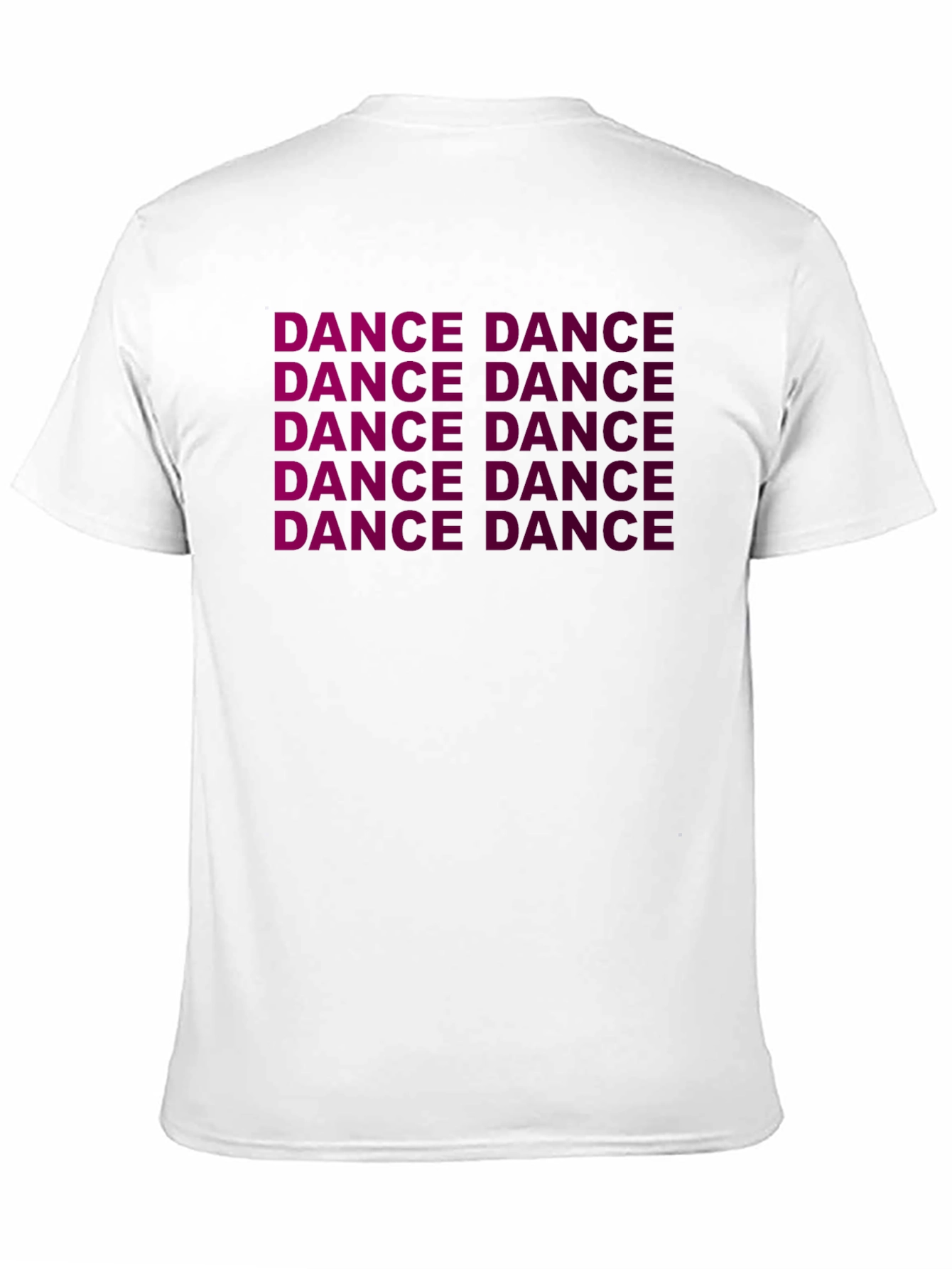 Black Dance Repeat Graphic Tee - Stylish Unisex T-Shirt view 11