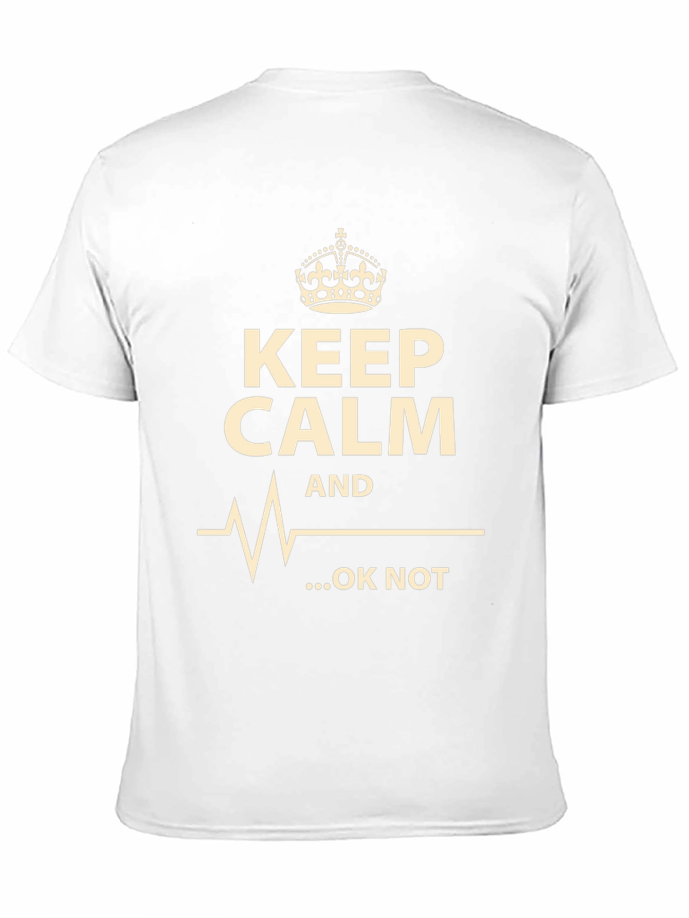 Black Keep Calm ...OK Not T-Shirt view 11