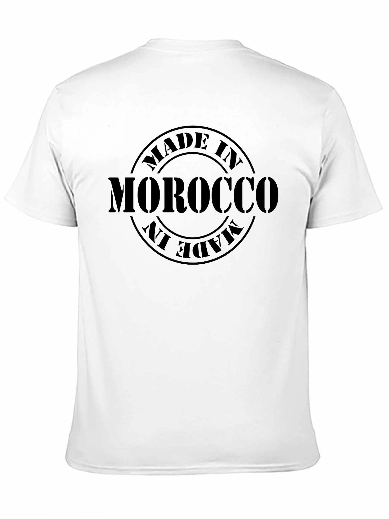 Black Made in Morocco Black T-Shirt view 11