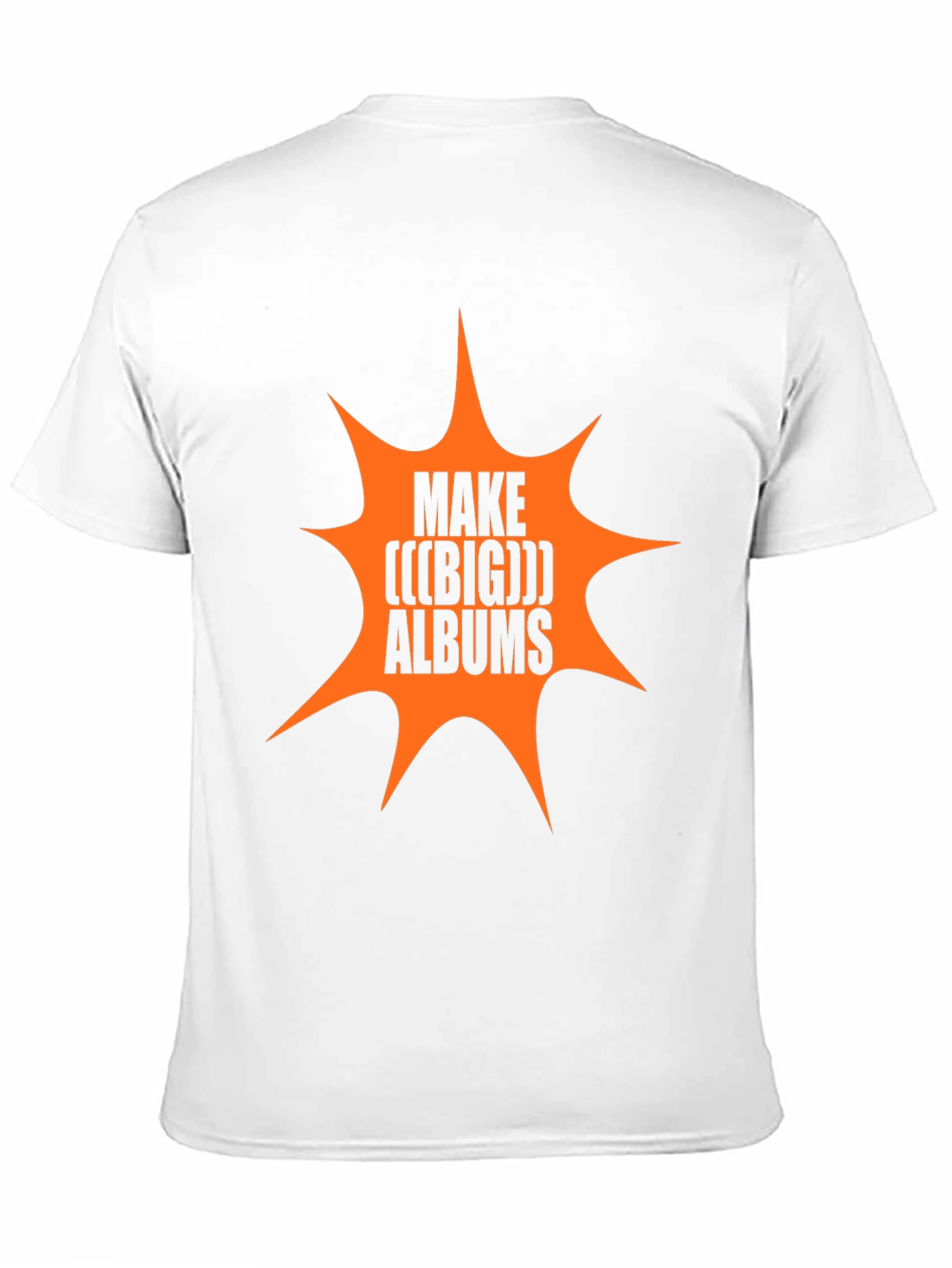 Black Make (((Big))) Albums Graphic T-Shirt view 11