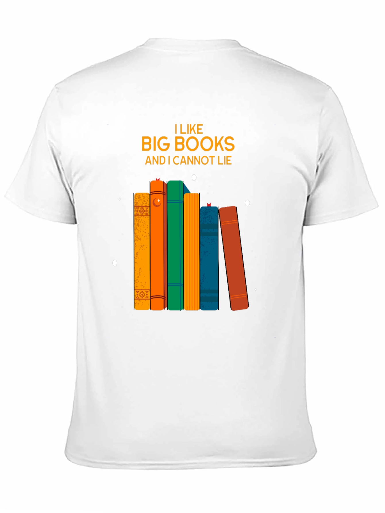 Black Big Books Graphic Tee - Funny Book Lover Shirt view 11