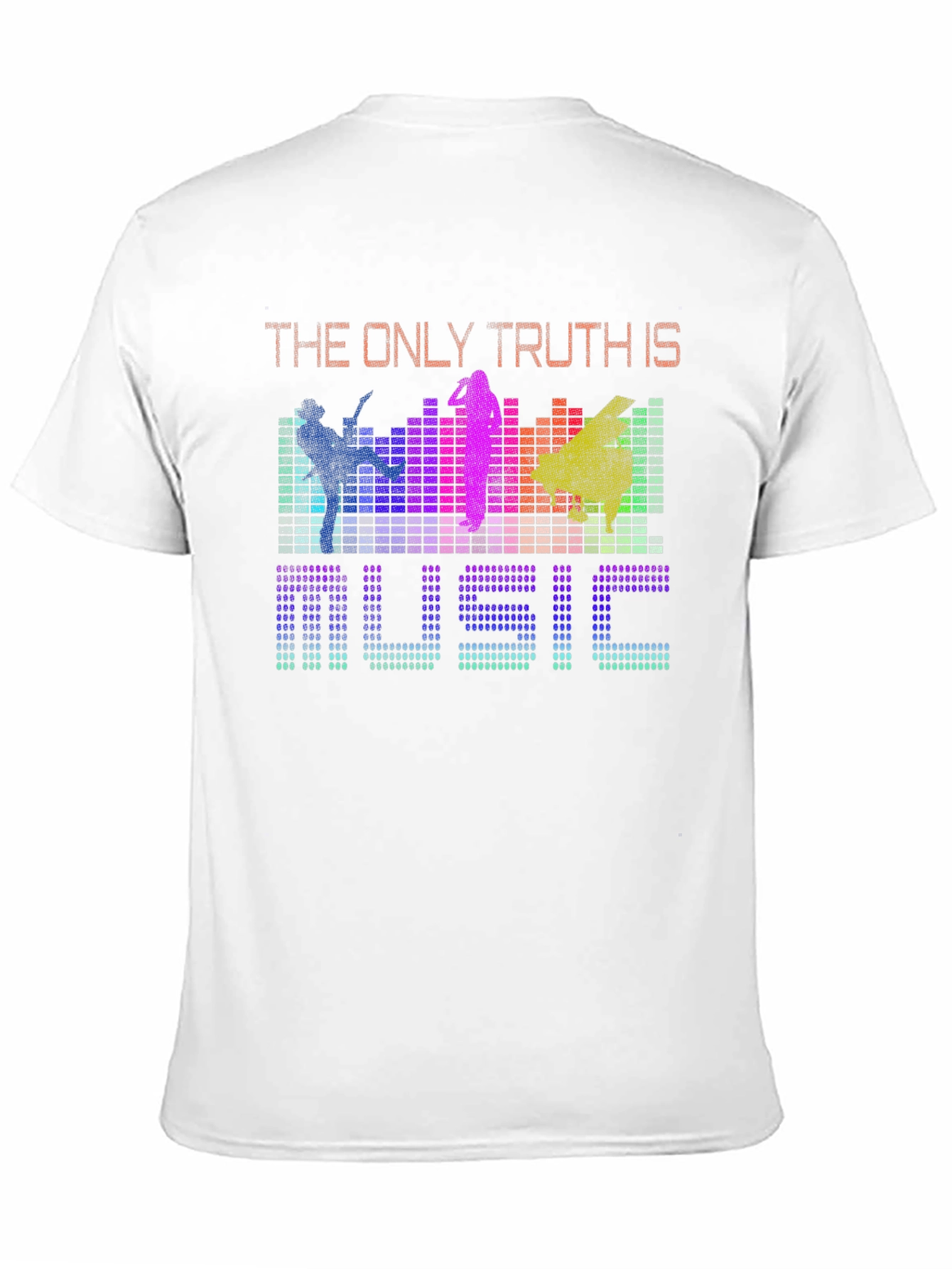 Black Music is the Only Truth Graphic Tee - Colorful view 11