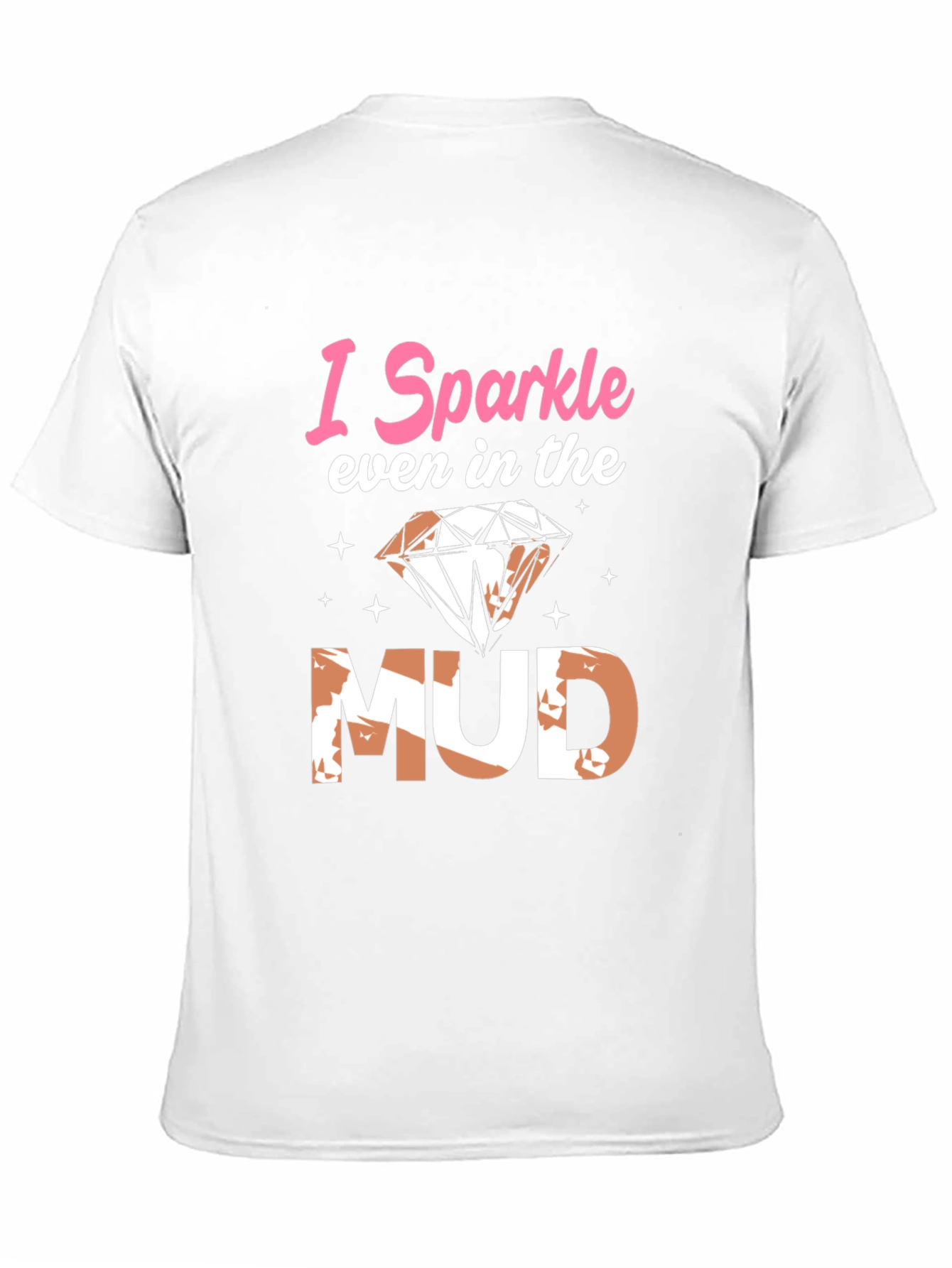 Black I Sparkle Even in the Mud Graphic Tee view 11