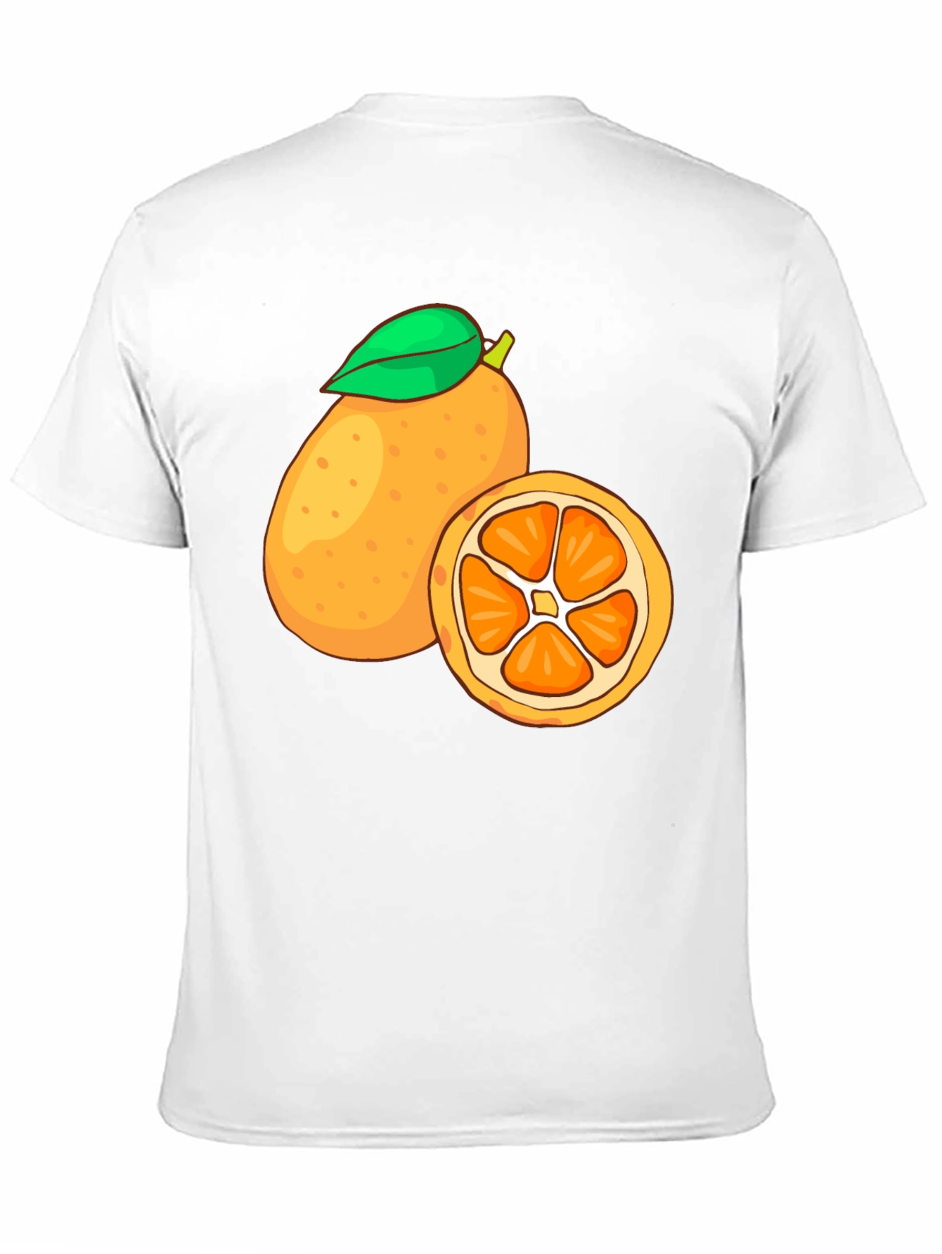 Black Orange Graphic T-Shirt - Fresh & Fun! view 11