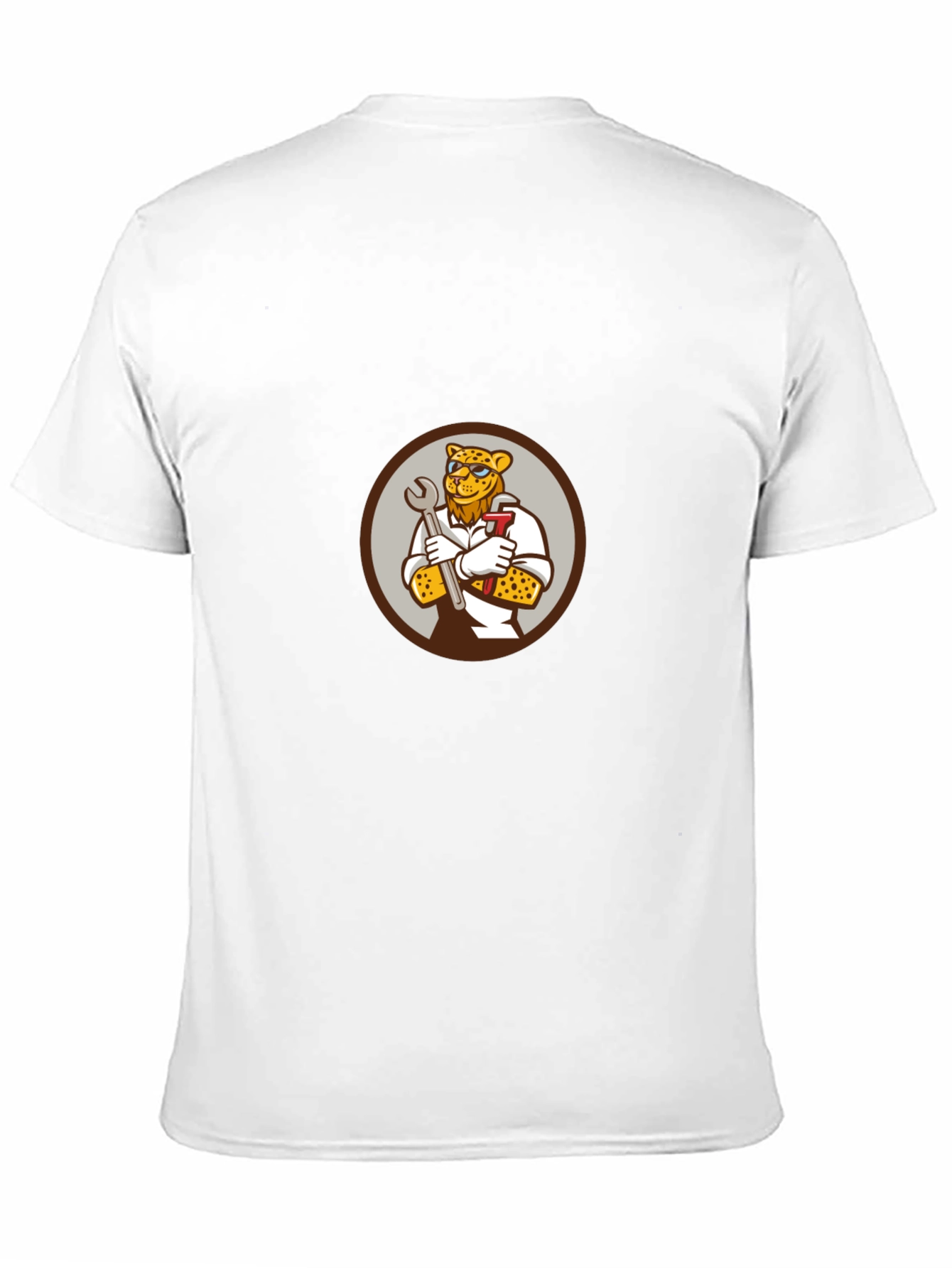 Black Jaguar Mechanic Graphic T-Shirt view 11