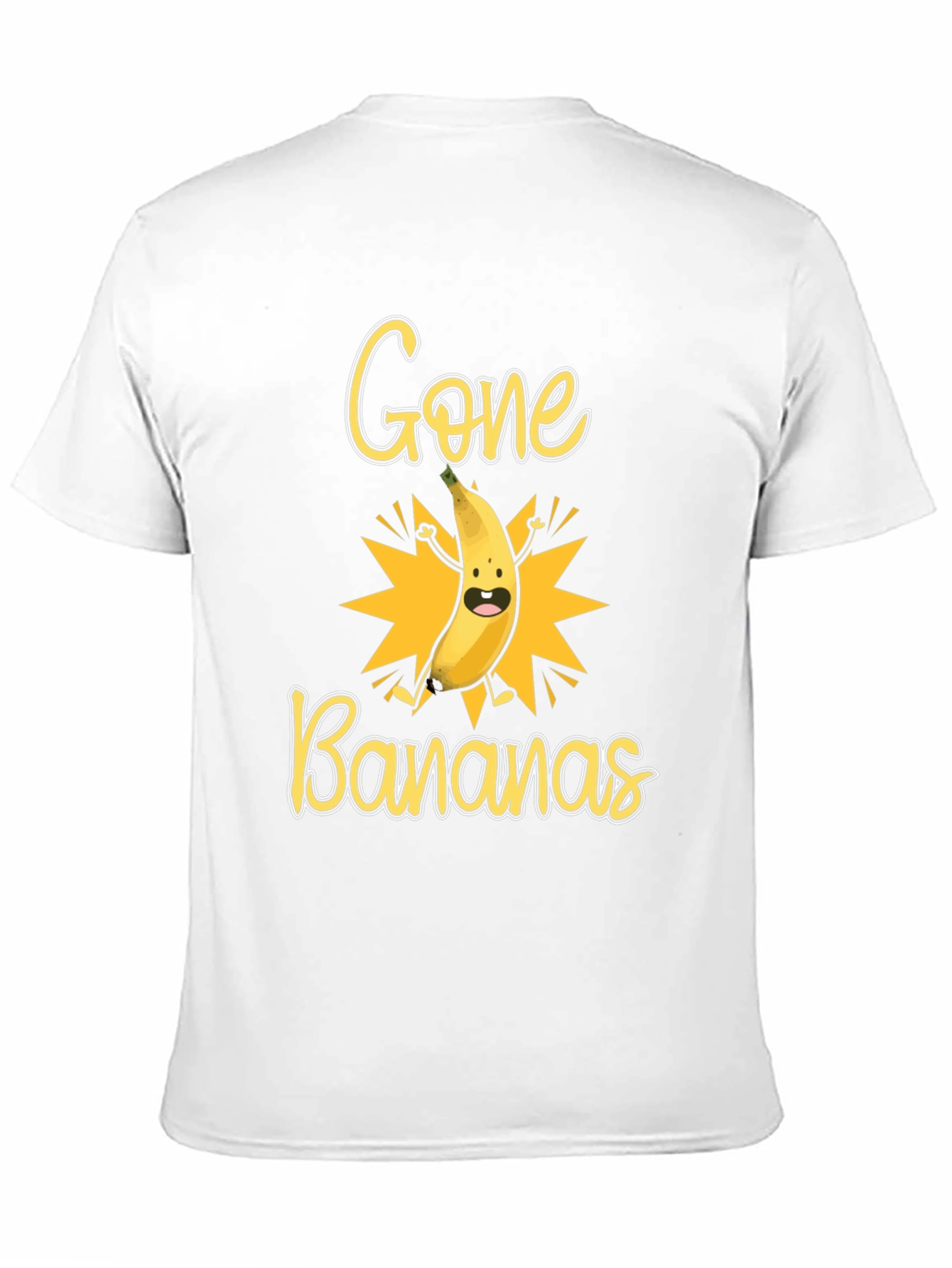 Black Gone Bananas Graphic Tee - Quirky Banana Design view 11