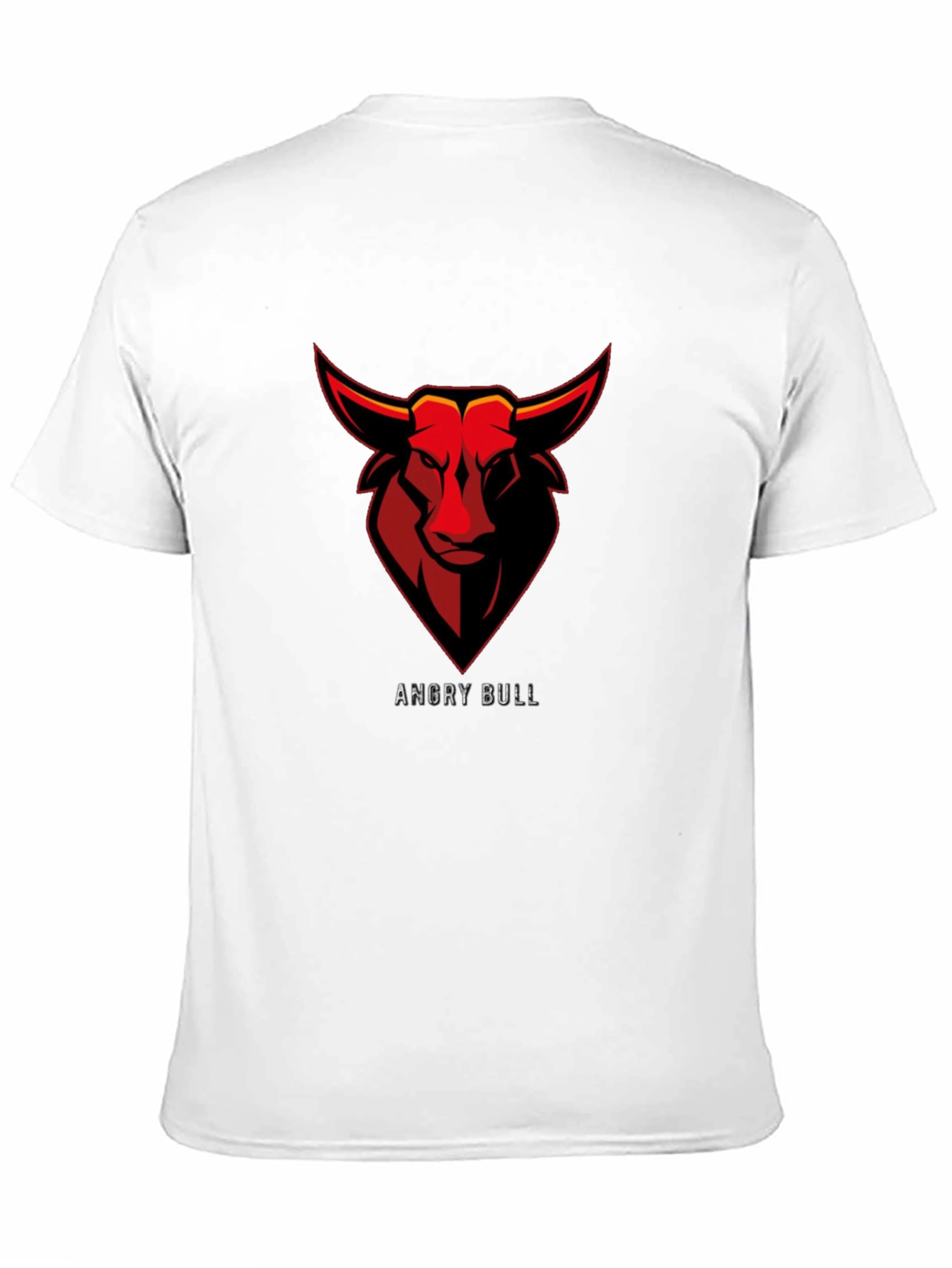 Black Angry Bull Graphic T-Shirt - Black - Men's view 11