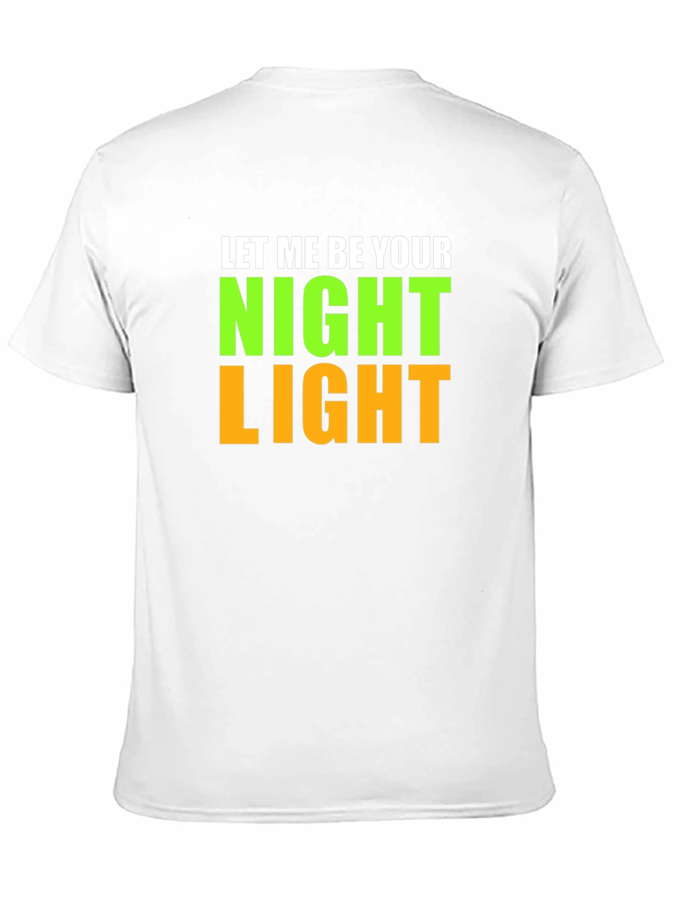 Black Night Light Graphic Tee - Black Cotton Blend view 11