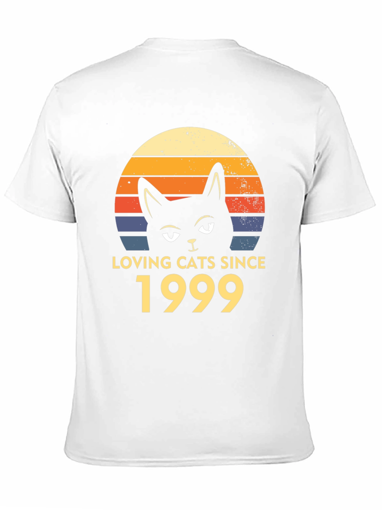 Black Loving Cats Since 1999 T-Shirt view 11