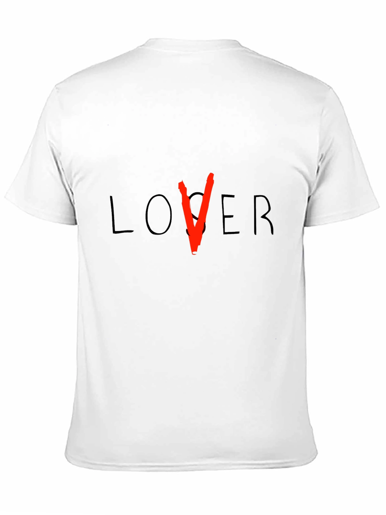 Black Loser/Lover Graphic Tee view 11