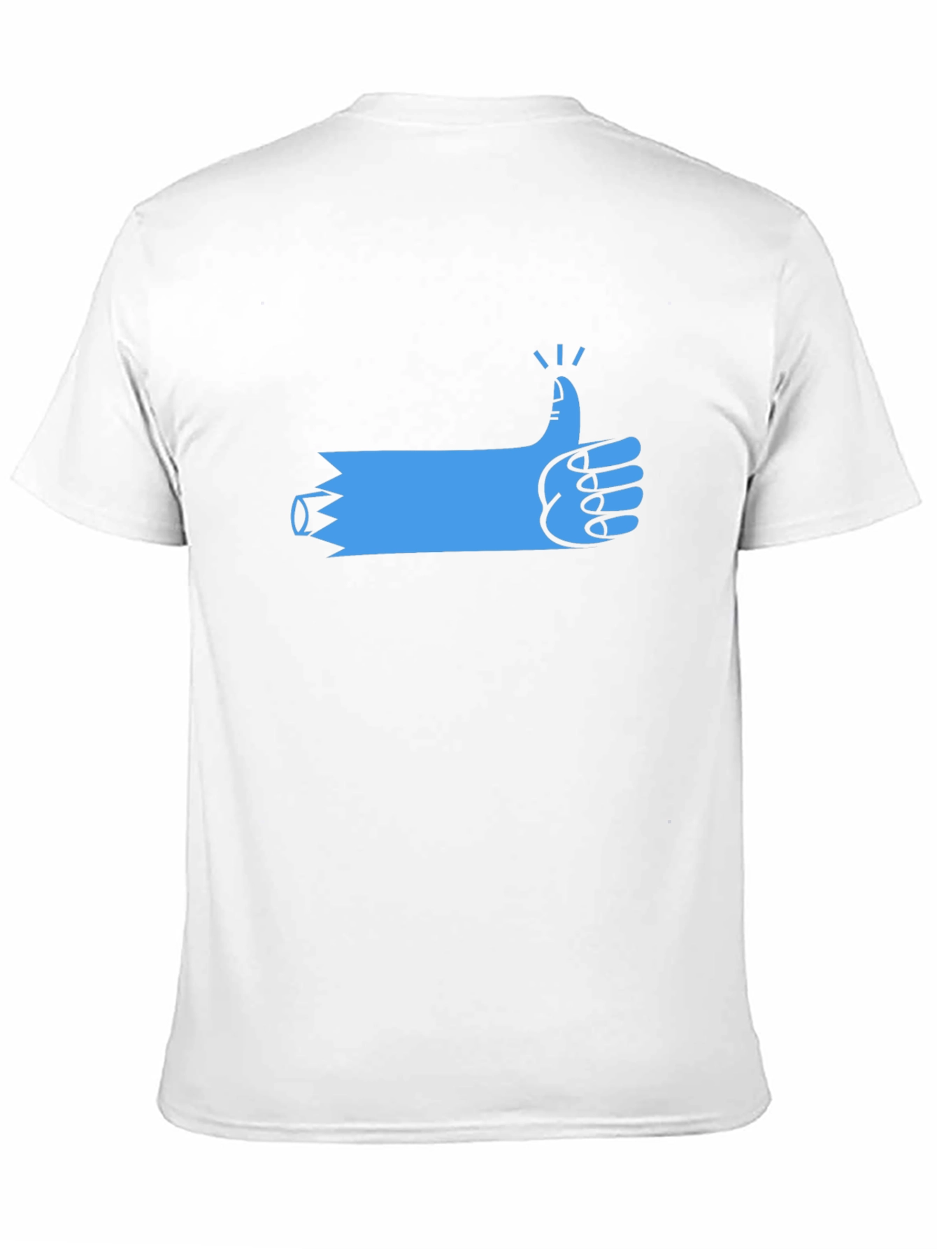 Black Thumbs Up Graphic T-Shirt - Black view 11