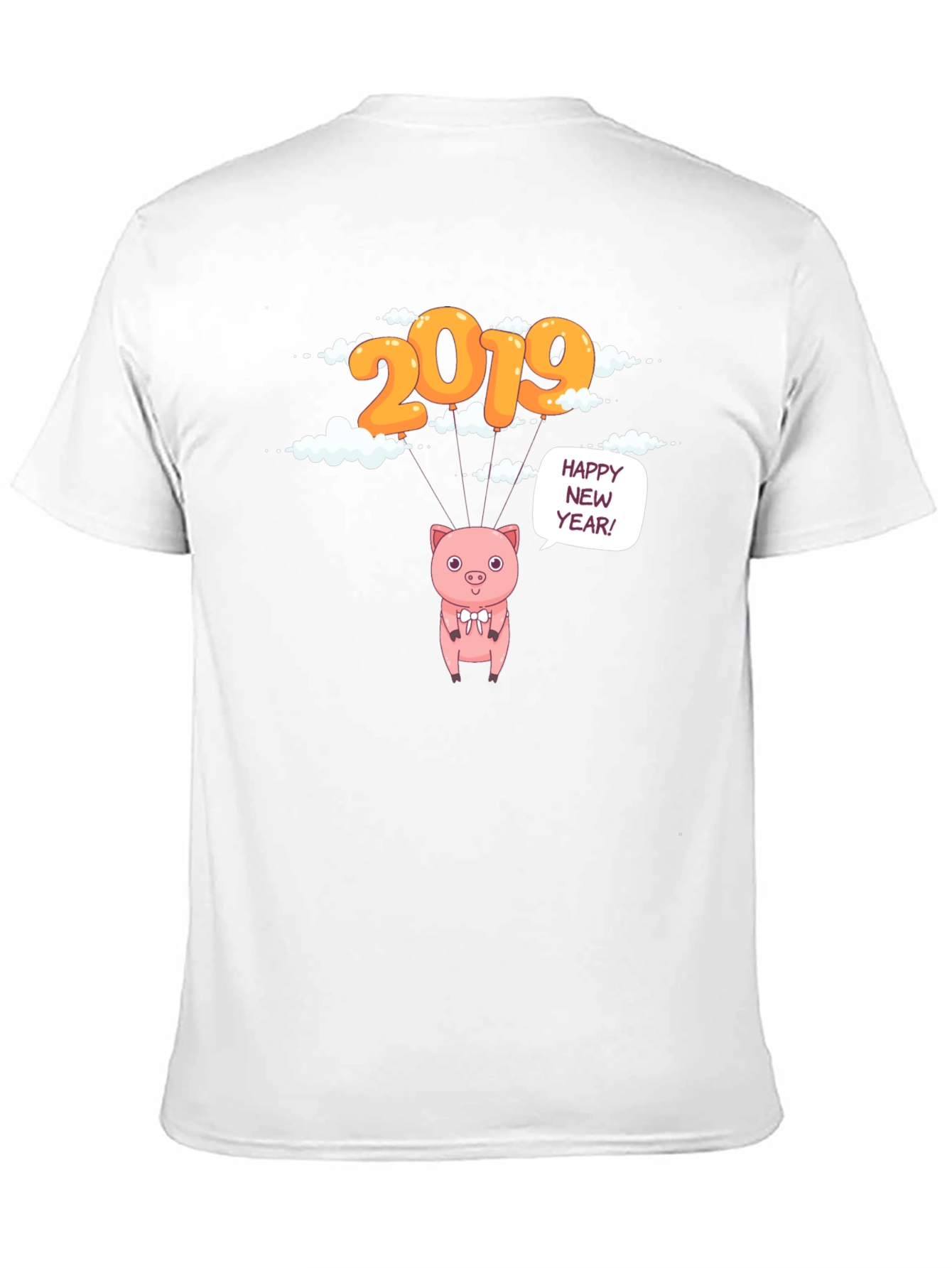 2019 Pig Happy New Year T-Shirt - 11
