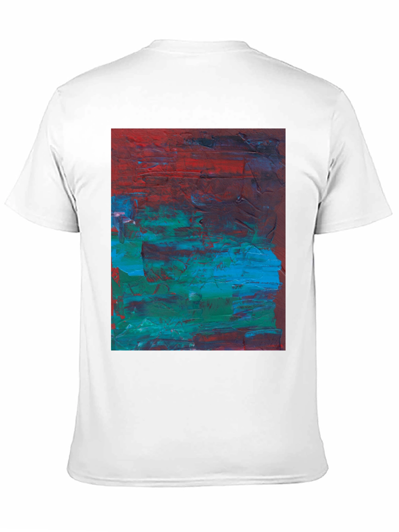 Black Abstract Art Tee - Bold & Unique Style view 11