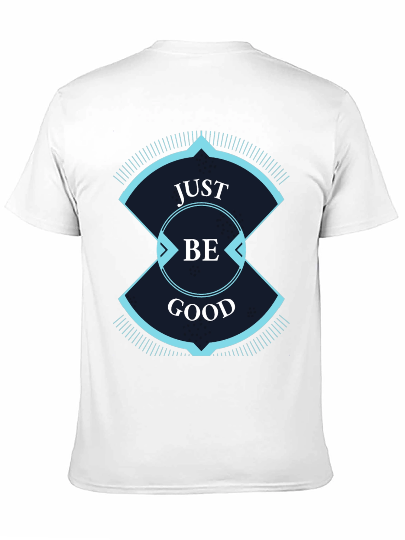 Black Just Be Good Graphic Tee - Trendy Casual Wear view 11