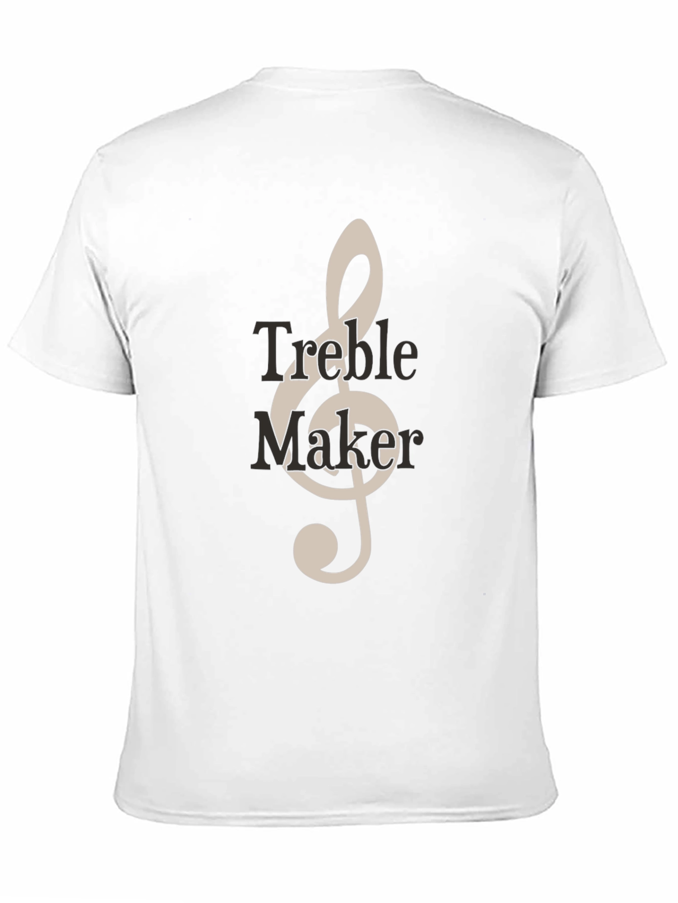 Black Treble Maker Graphic Tee - Music Lover's T-Shirt view 11