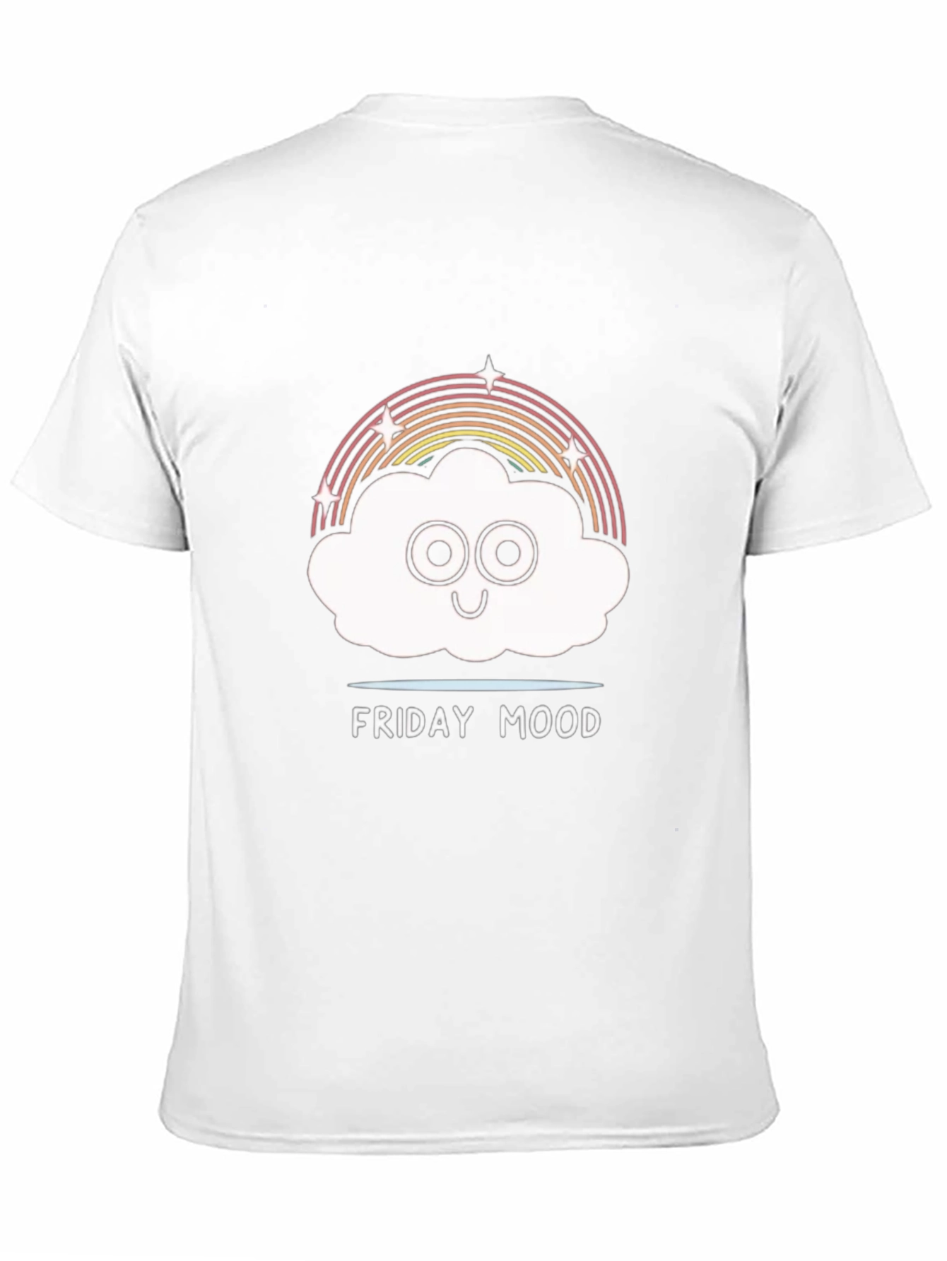 Black Friday Mood Graphic T-Shirt view 11