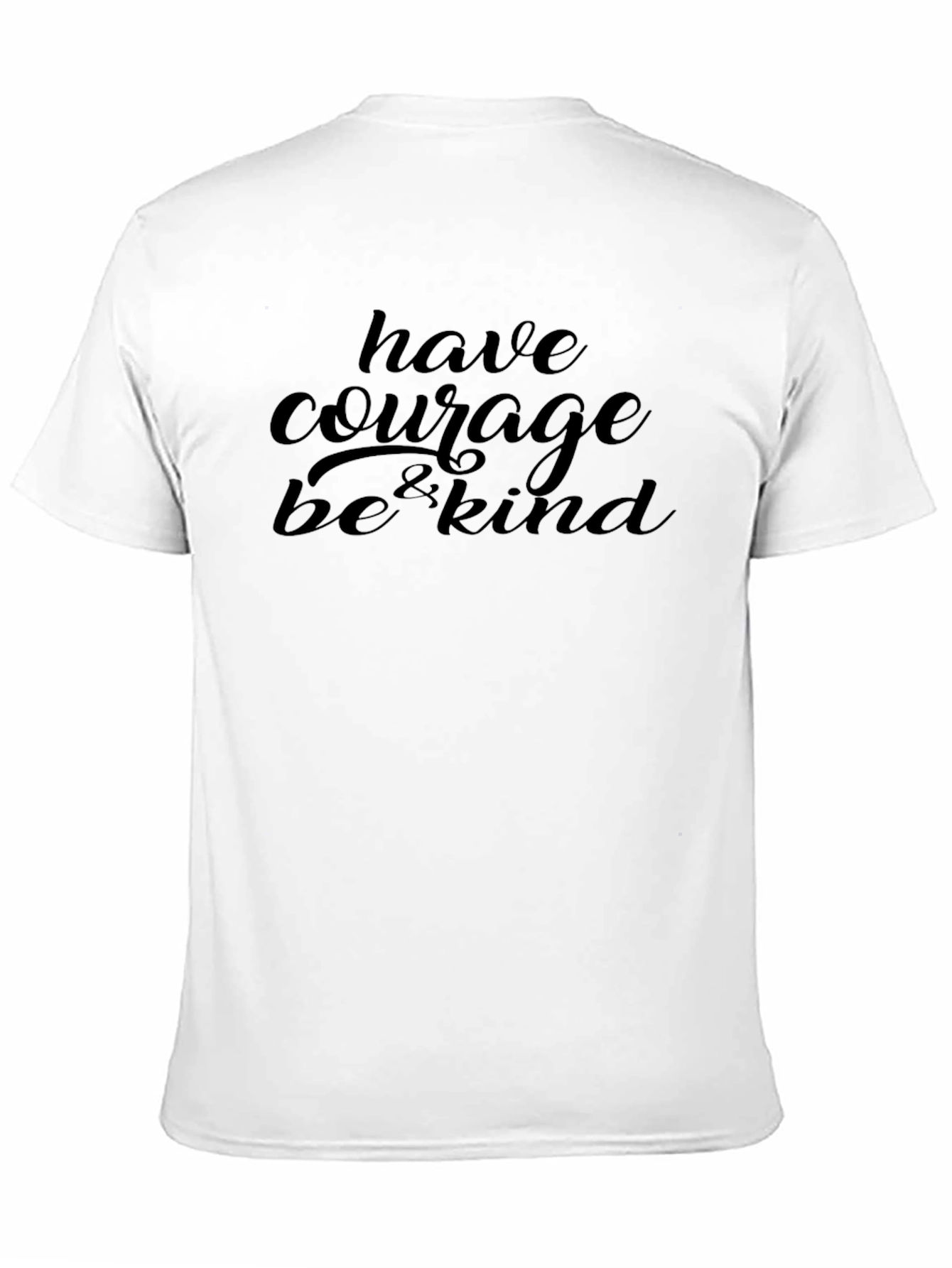 Black Courage & Kindness Black Graphic Tee view 11