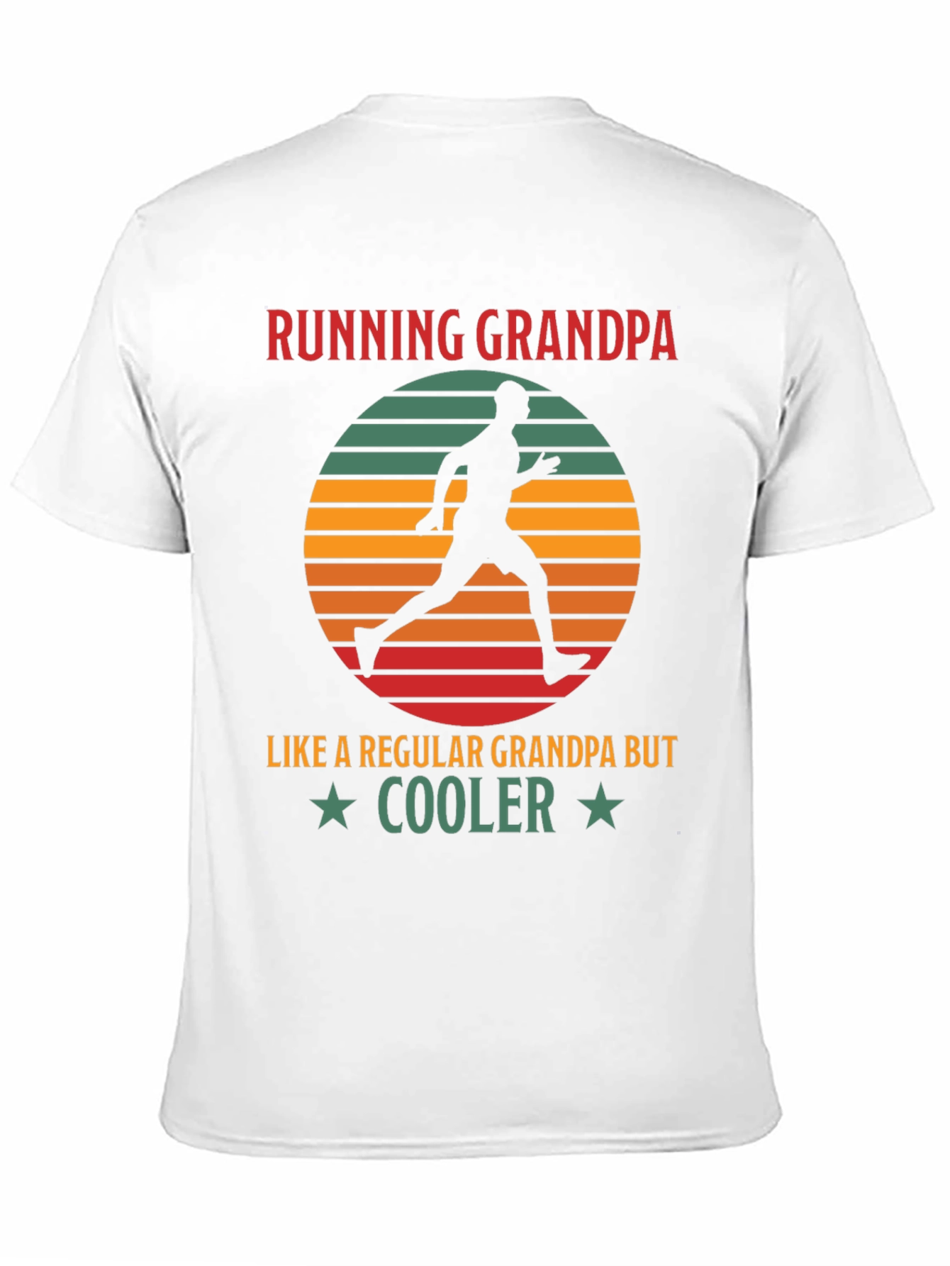 Running Grandpa T-Shirt - Cool Grandpa Gift - 11