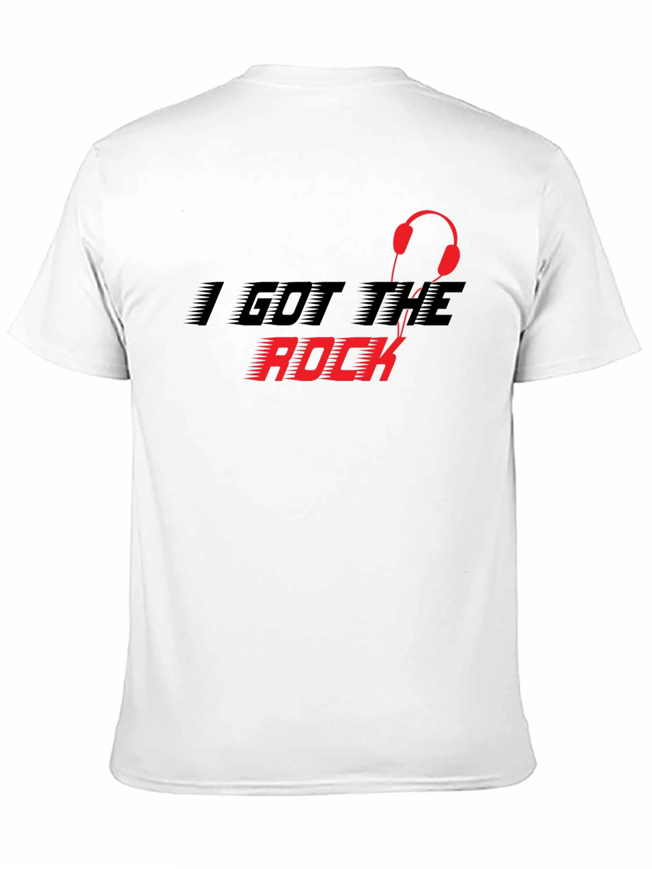 Black I Got The Rock Graphic Tee view 11