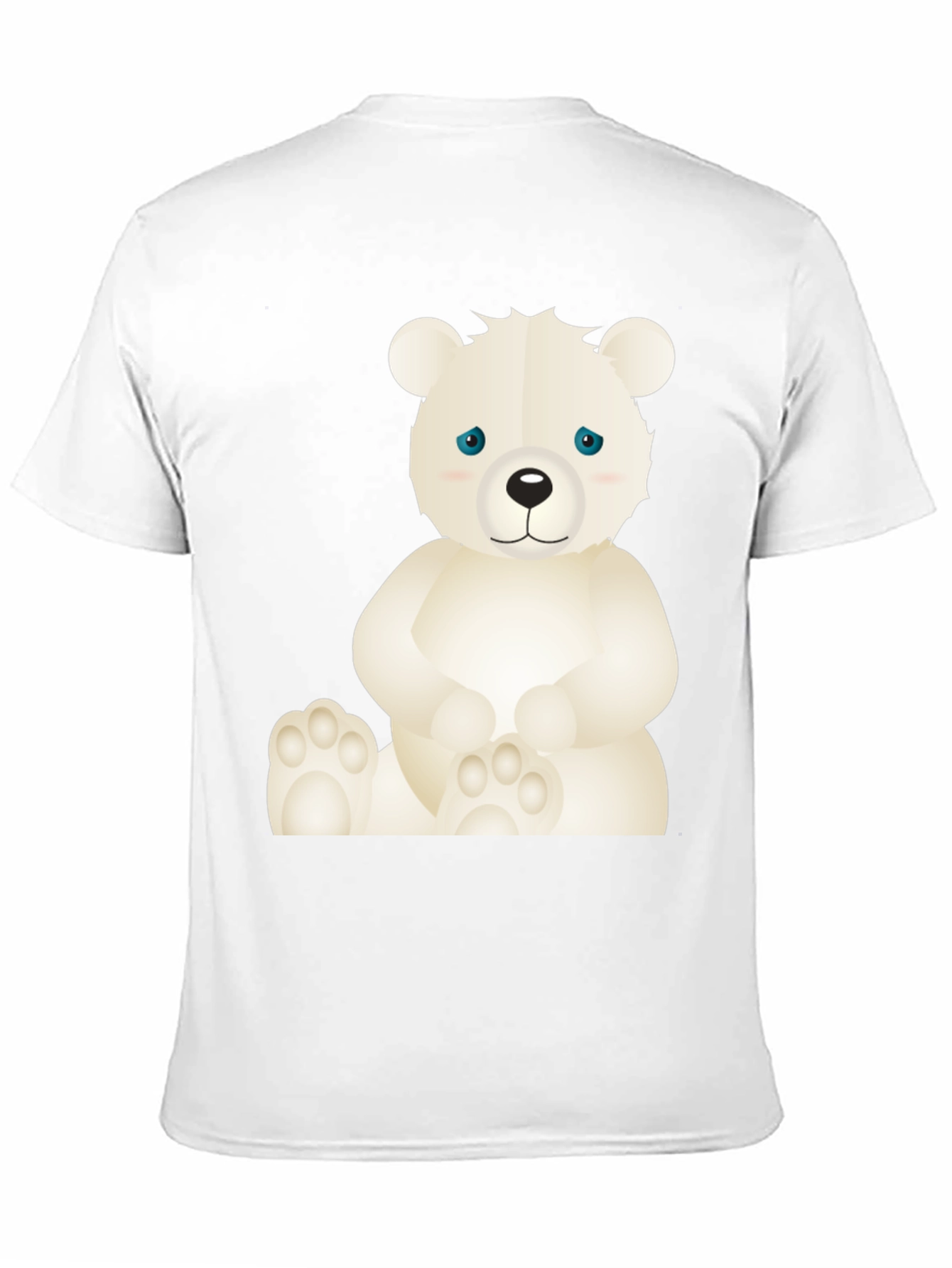 Black Cute Bear Graphic T-Shirt - Soft Cotton Blend view 11