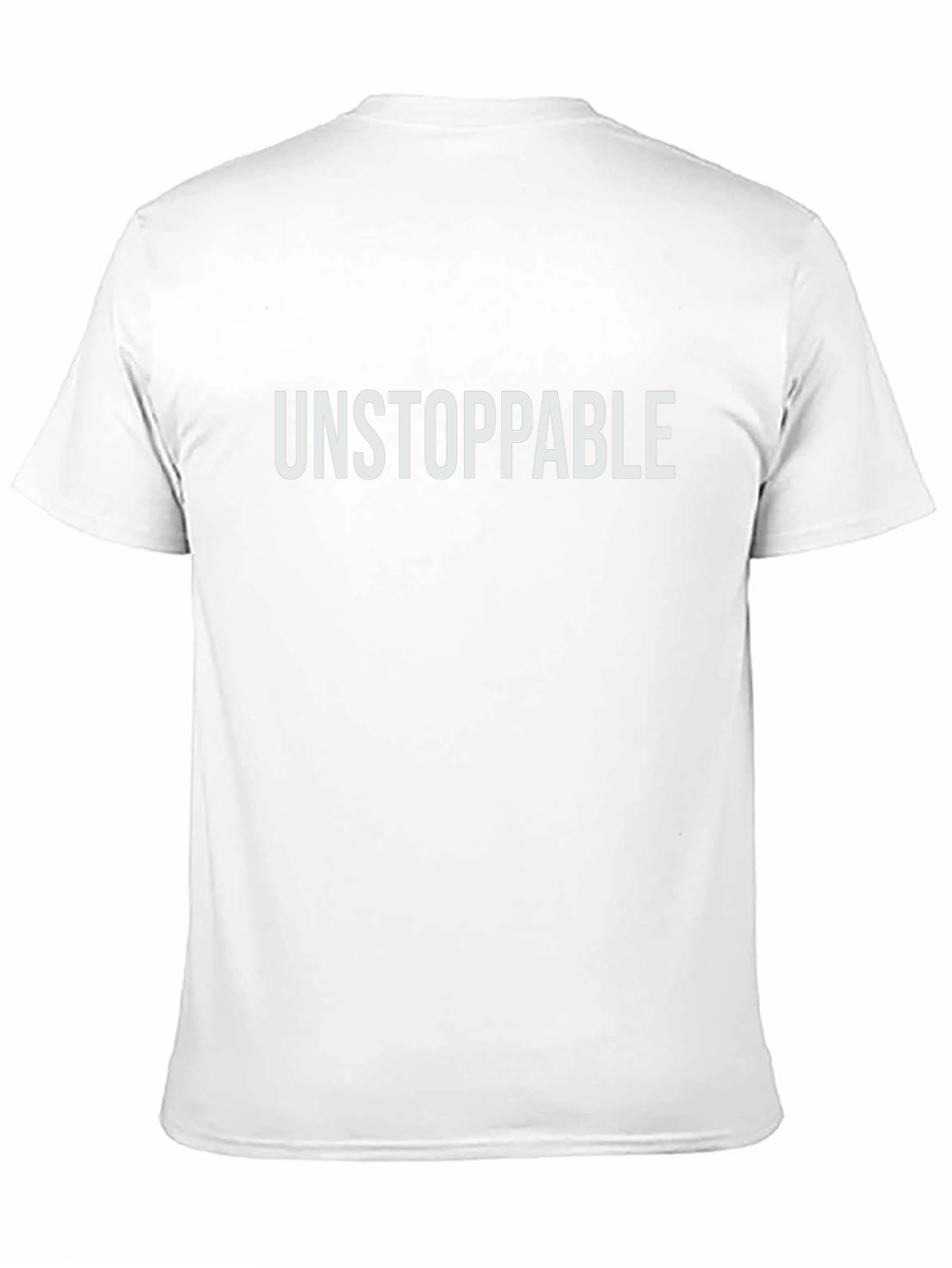 Black Unstoppable Graphic T-Shirt - Bold Statement Tee view 11