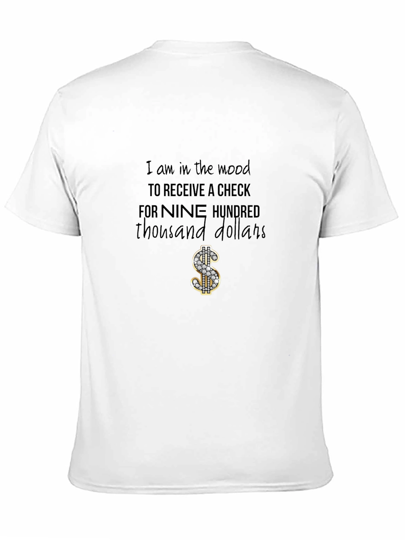 Black Nine Hundred Thousand Dollars T-Shirt view 11