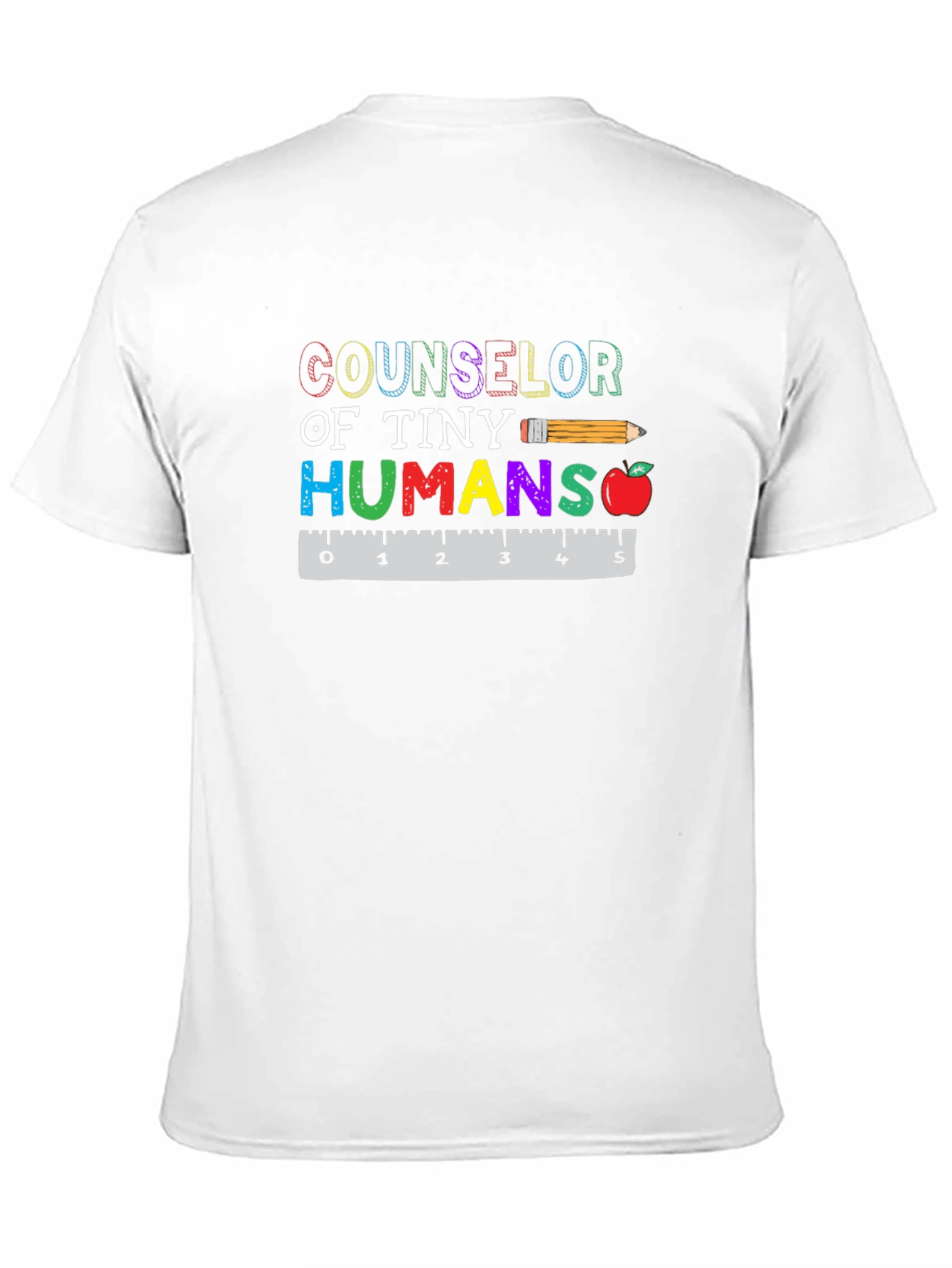 Black Counselor of Tiny Humans Graphic T-Shirt view 11