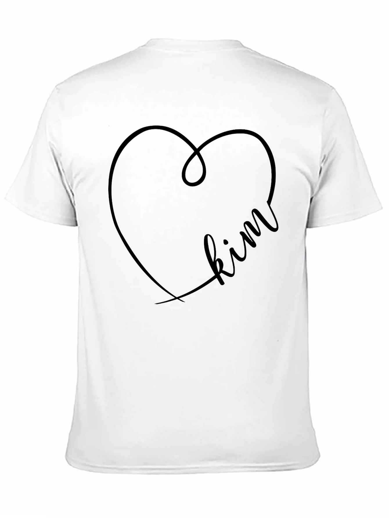 Black Heart Kim T-Shirt - Black view 11