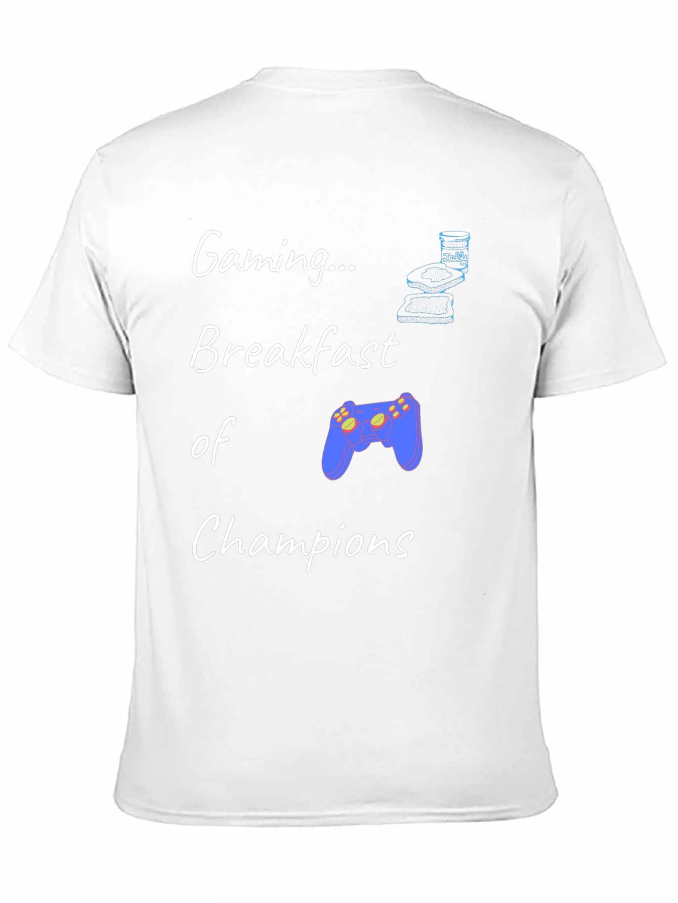 Black Gaming Breakfast Champions Tee view 11