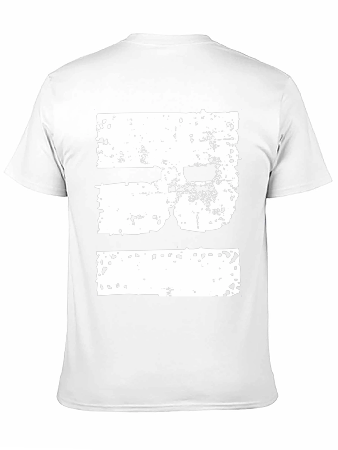 Black Distressed 38 Graphic Tee - Black view 11