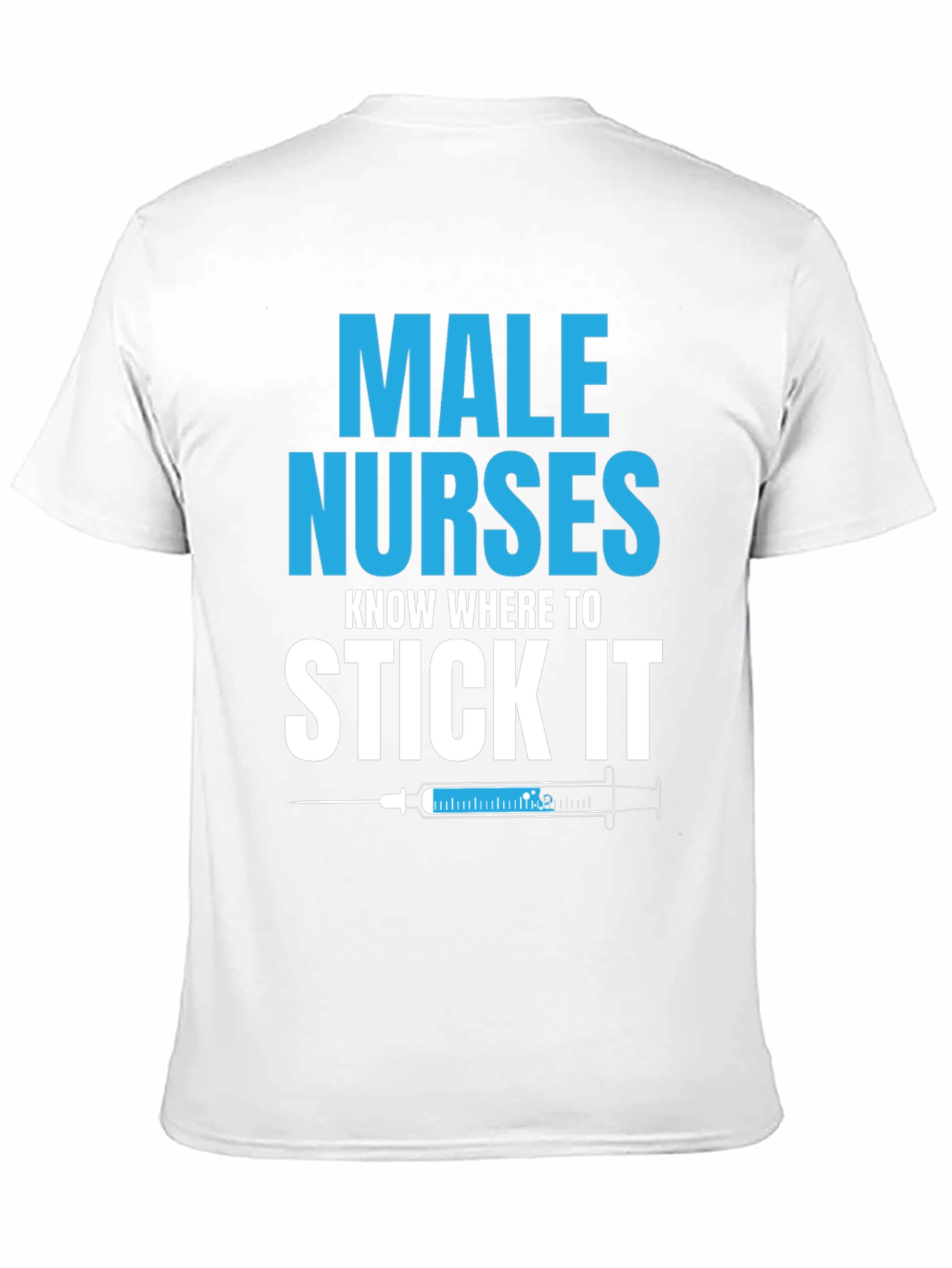 Black Male Nurses Funny T-Shirt view 11