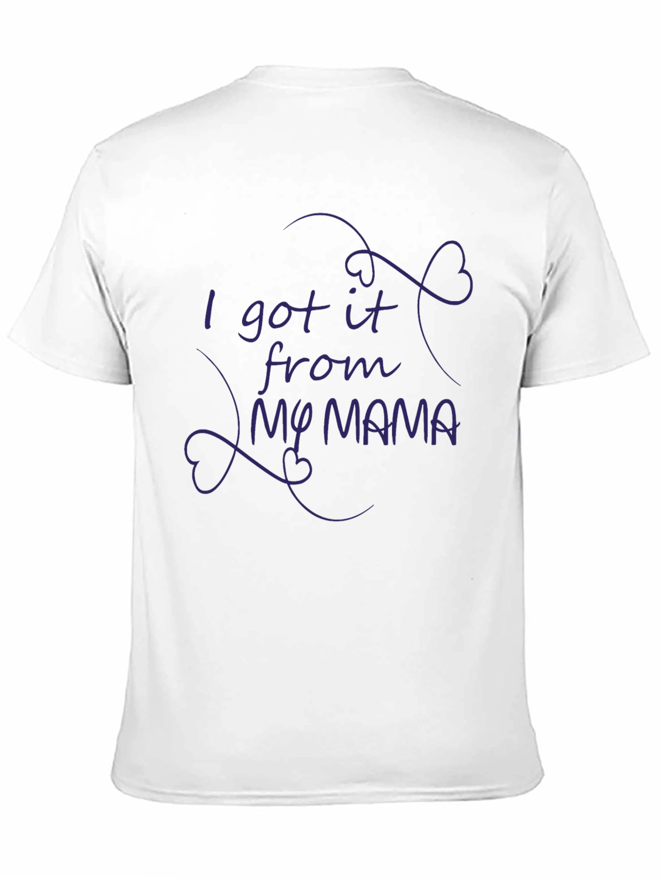 Black I Got It From My Mama Graphic Tee view 11