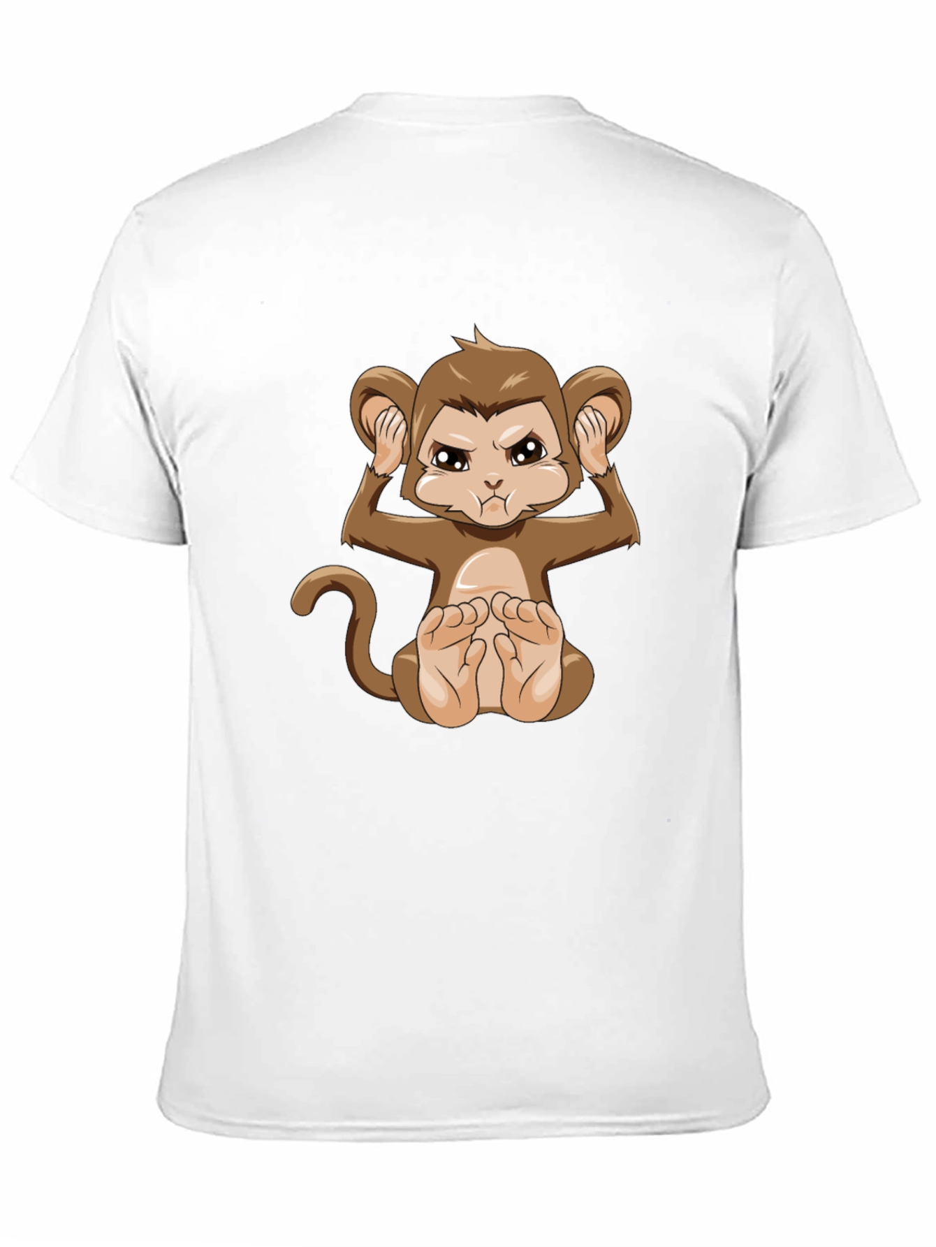 Black Monkey Graphic Black T-Shirt view 11