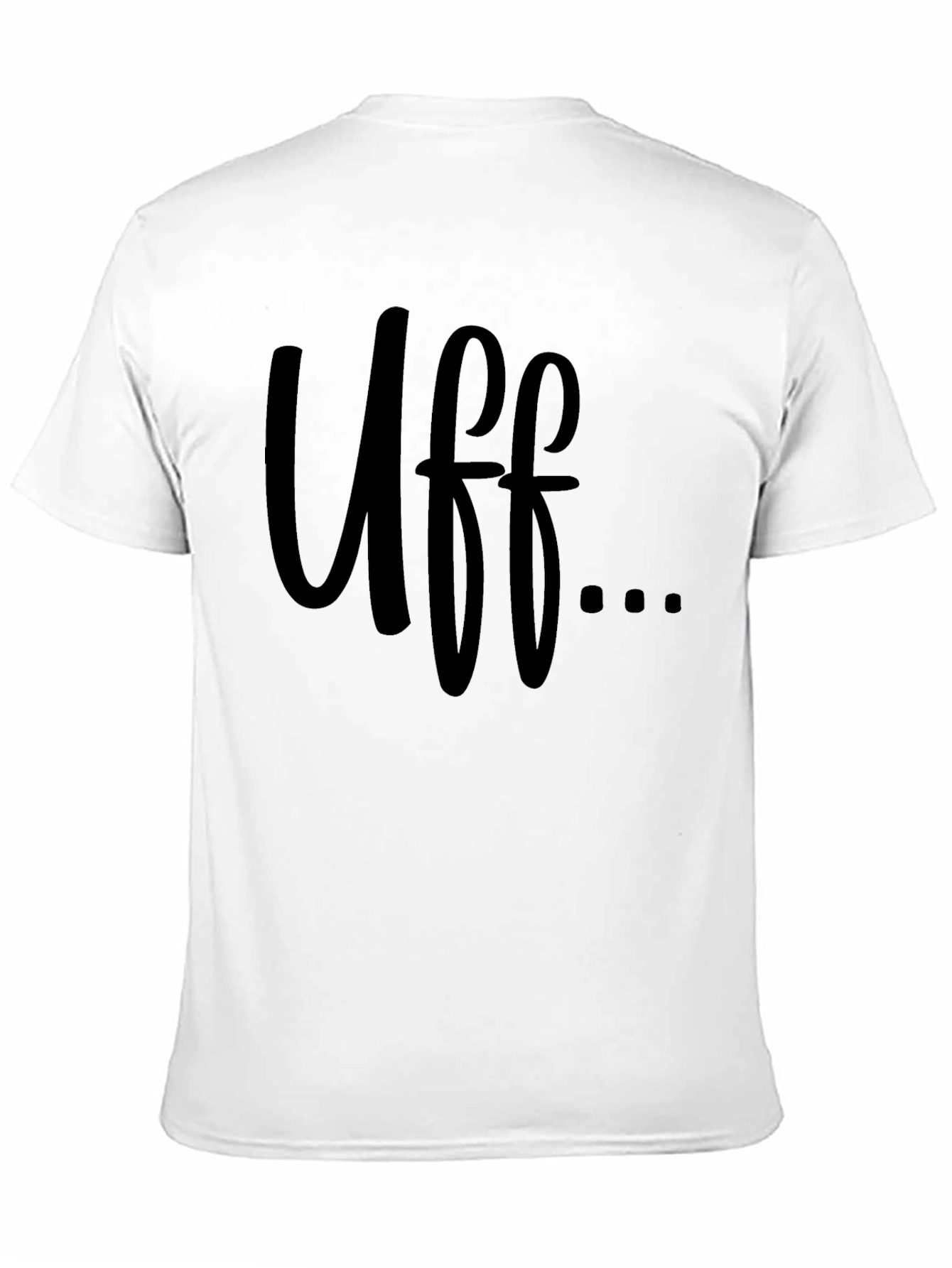 Black Uff... Graphic Tee - Soft Cotton, Casual Style view 11