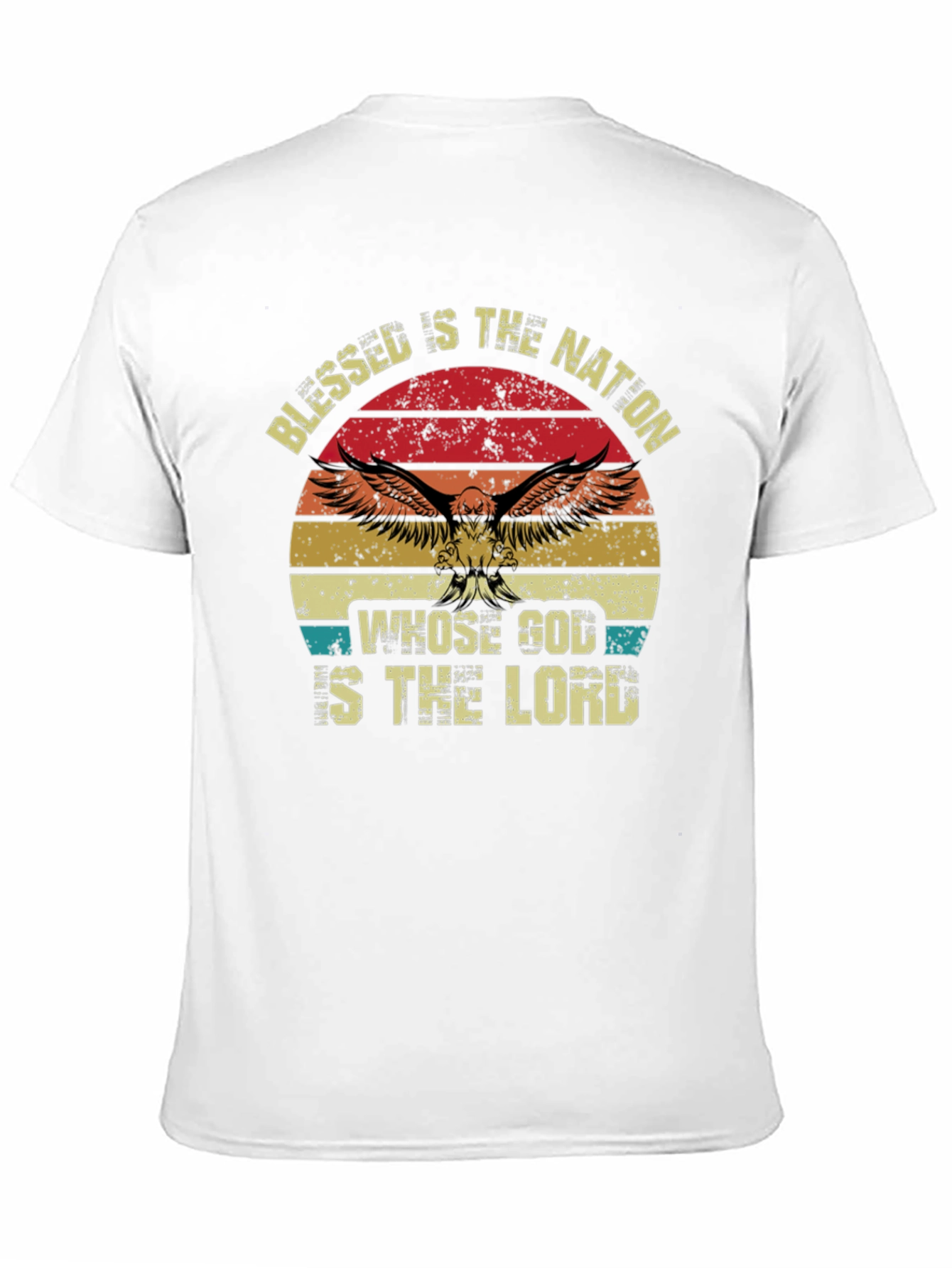 Black Blessed Nation Graphic T-Shirt view 11