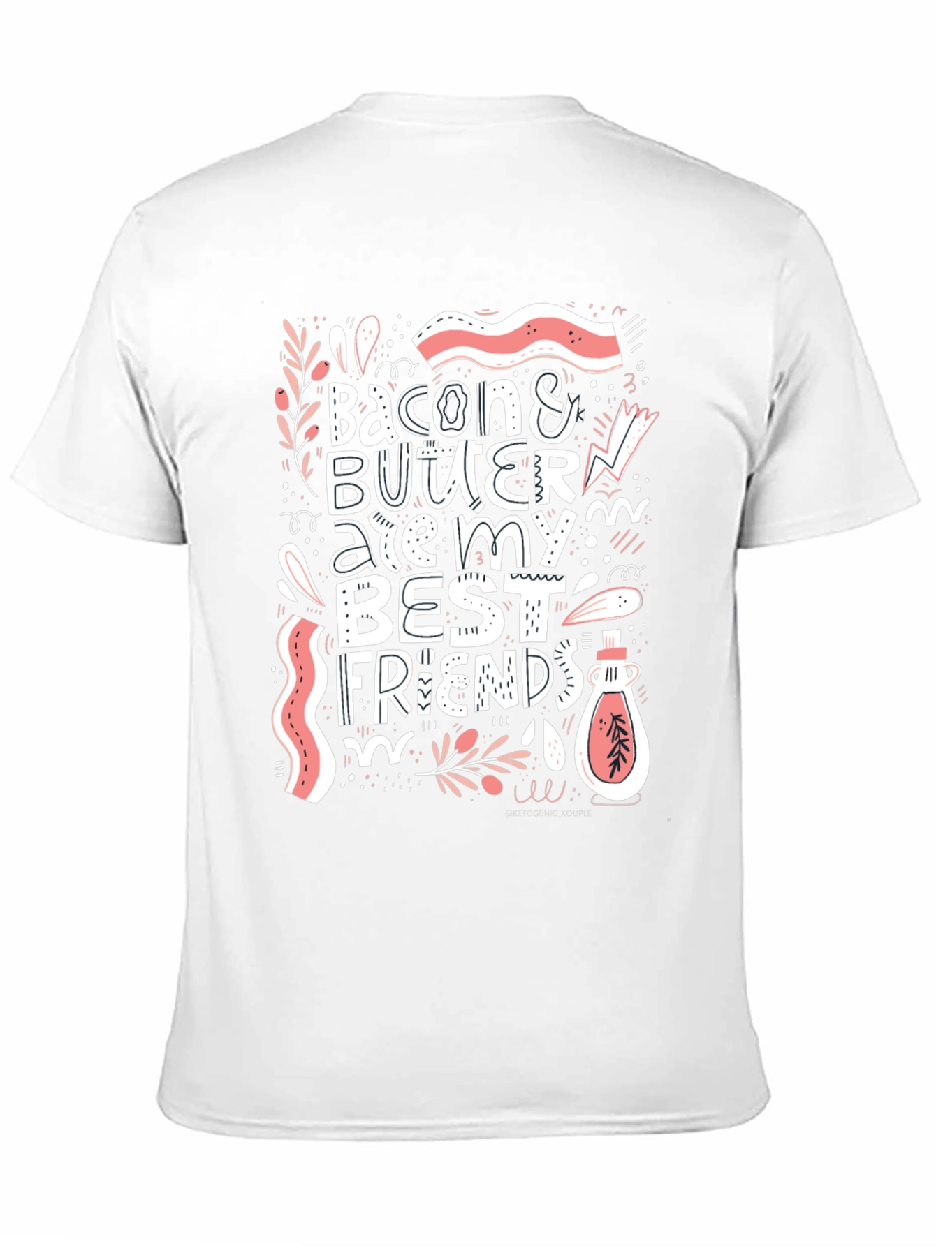 Black Bacon & Butter Best Friends Graphic Tee view 11