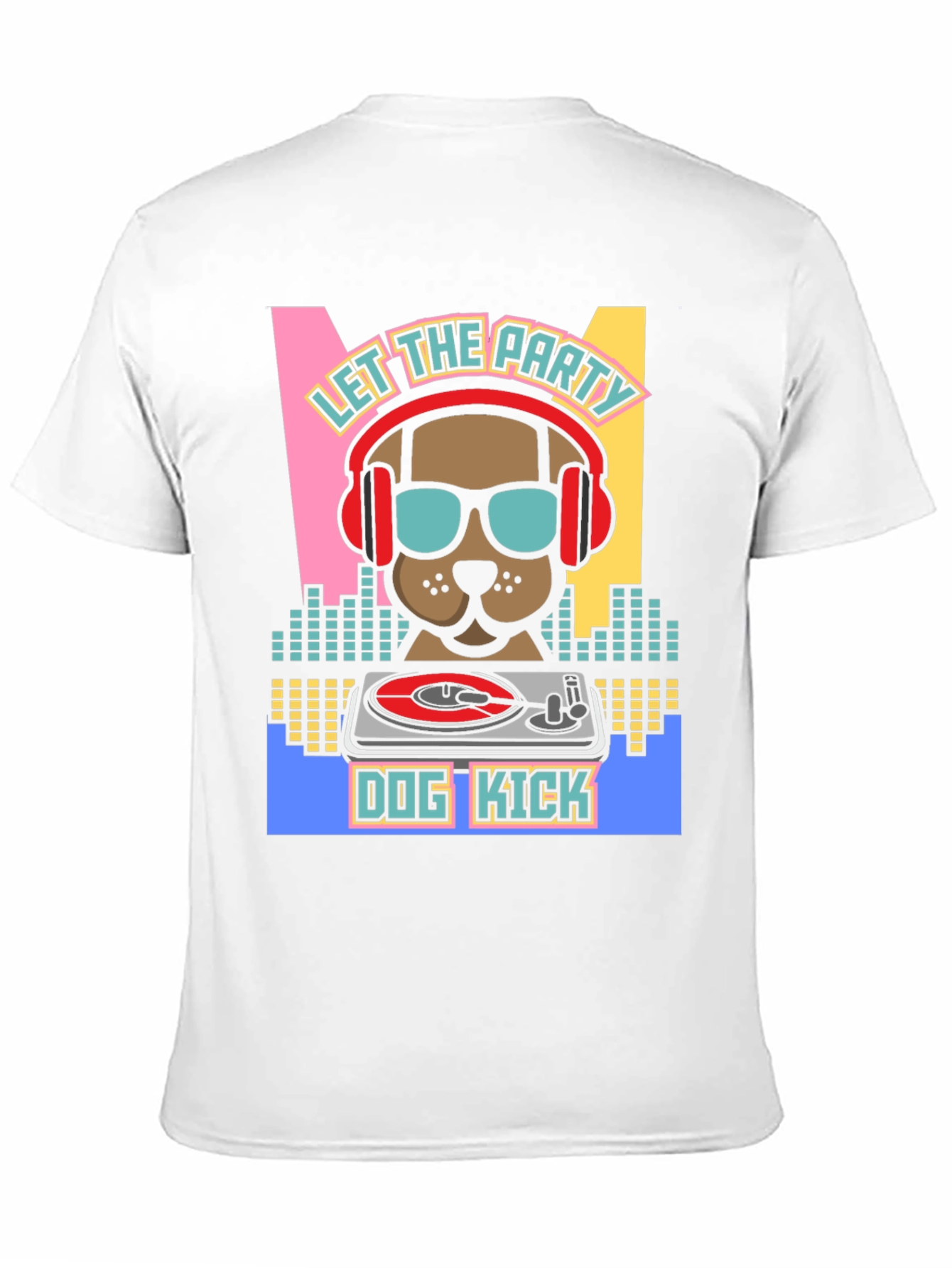 Black Dog Kick DJ T-Shirt view 11