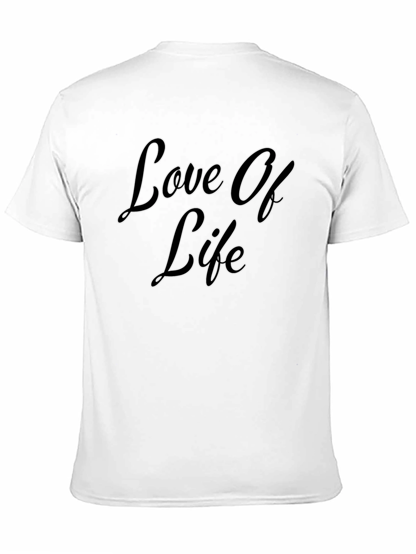 Black Love Of Life Black Graphic Tee view 11
