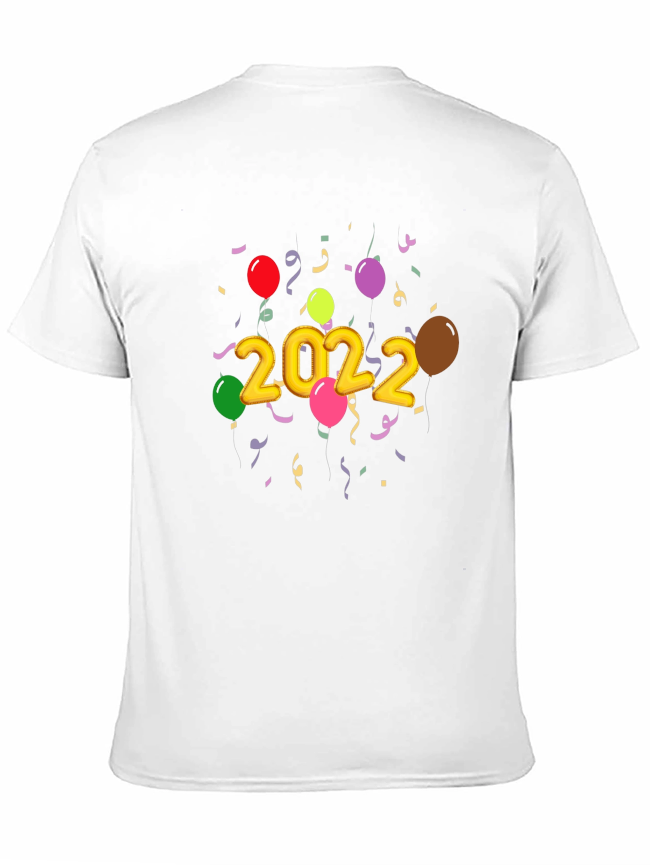 Black Festive 2022 Balloon T-Shirt view 11