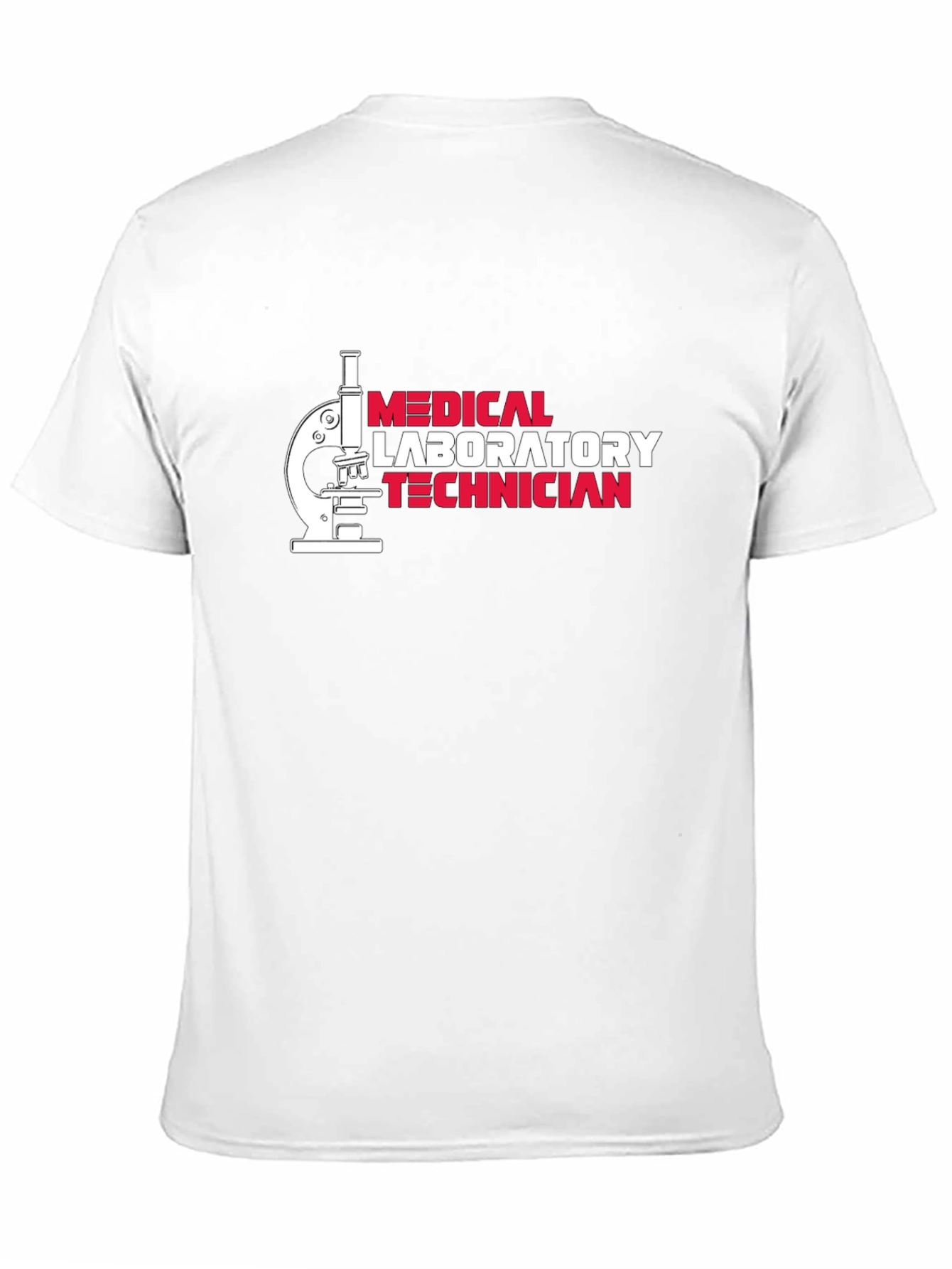 Black Medical Laboratory Technician T-Shirt - Black view 11