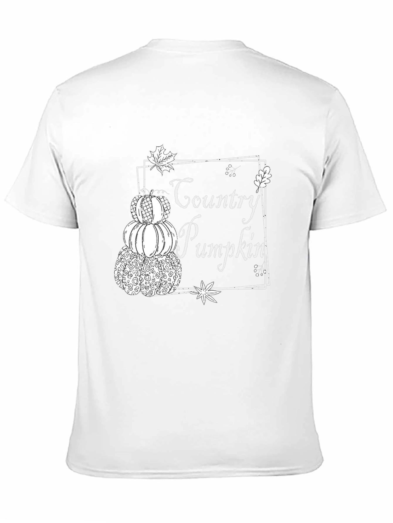 Country Pumpkin Stacked T-Shirt - 11