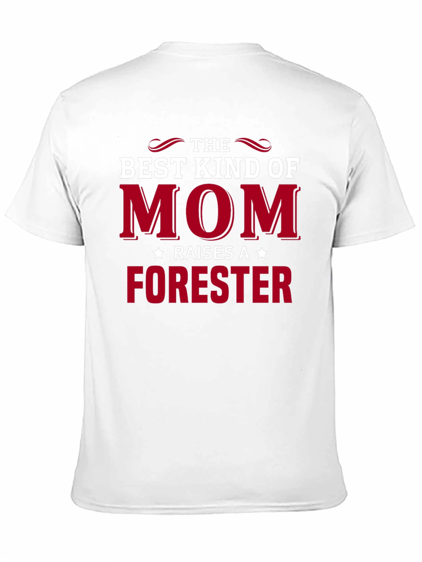 Black Best Kind of Mom Raises A Forester Graphic Tee view 11