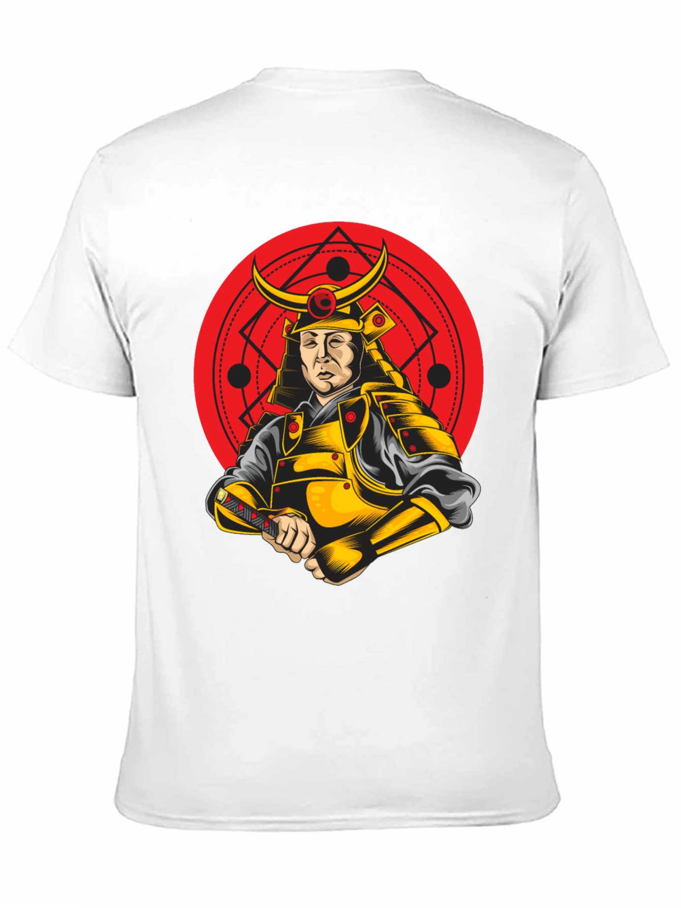 Black Samurai Warrior Graphic T-Shirt - Bold & Unique Design view 11