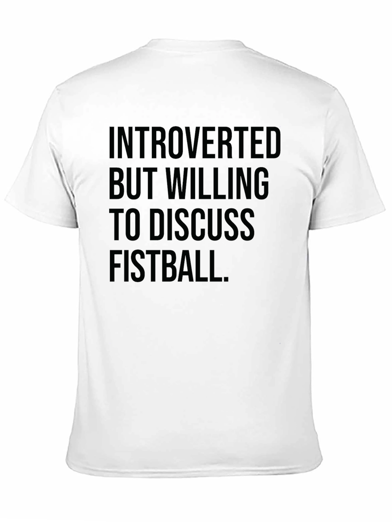 Black Introverted Fistball Tee view 11