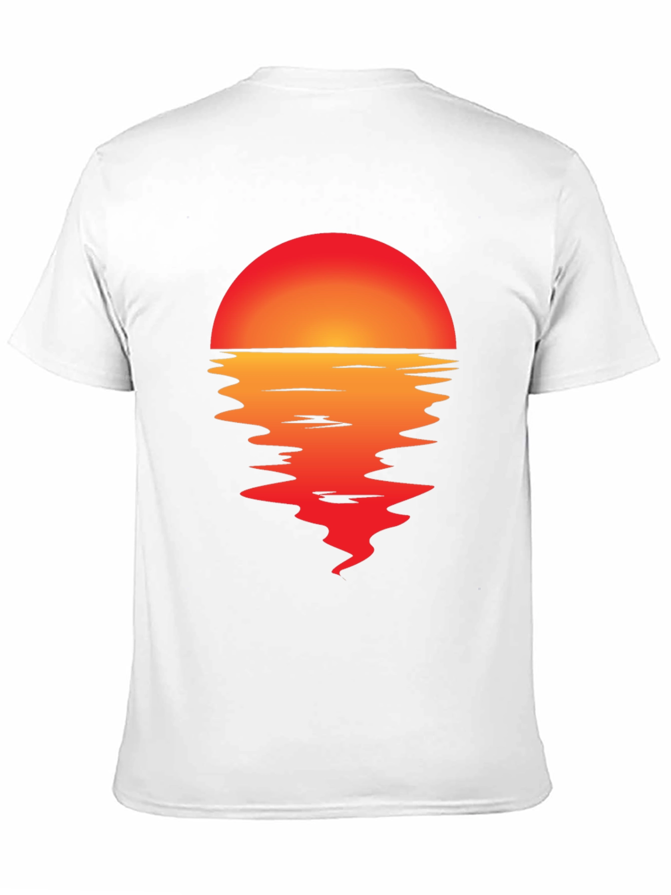 Black Sunset Graphic T-Shirt view 11
