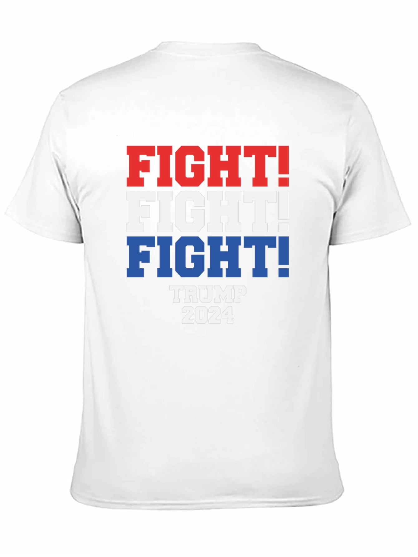 Black Fight! Trump 2024 Patriotic T-Shirt view 11