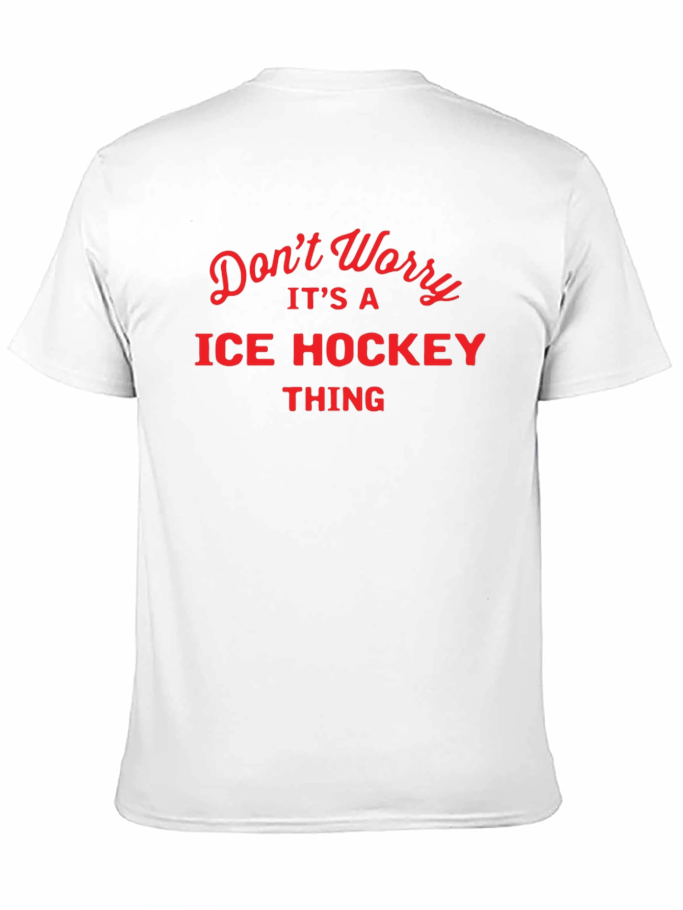 Black Ice Hockey Thing T-Shirt view 11